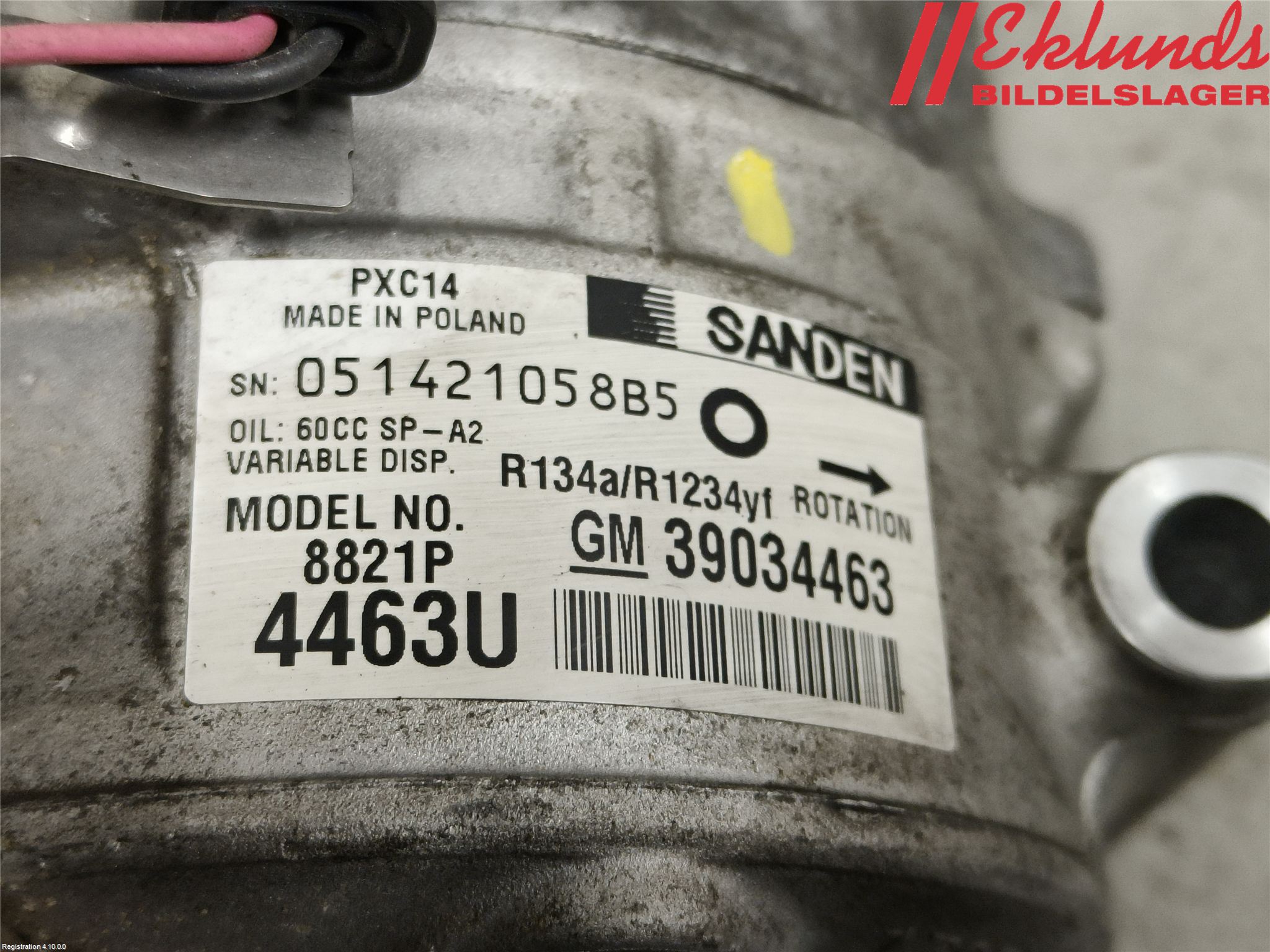 Opel INSIGNIA 17- Ac Kompressor