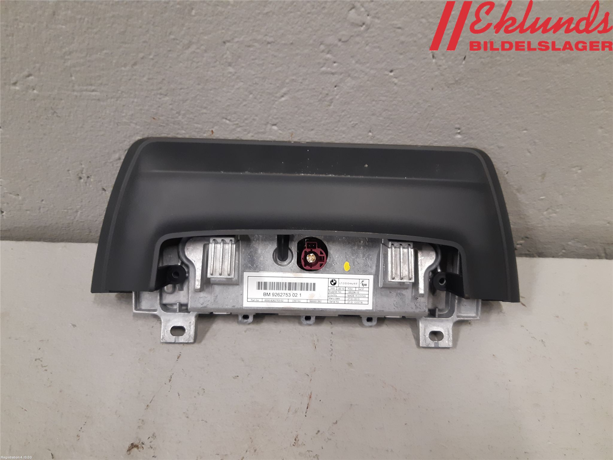 BMW 3 F30/F31/F80 12-19 Multifunktionsdisplay