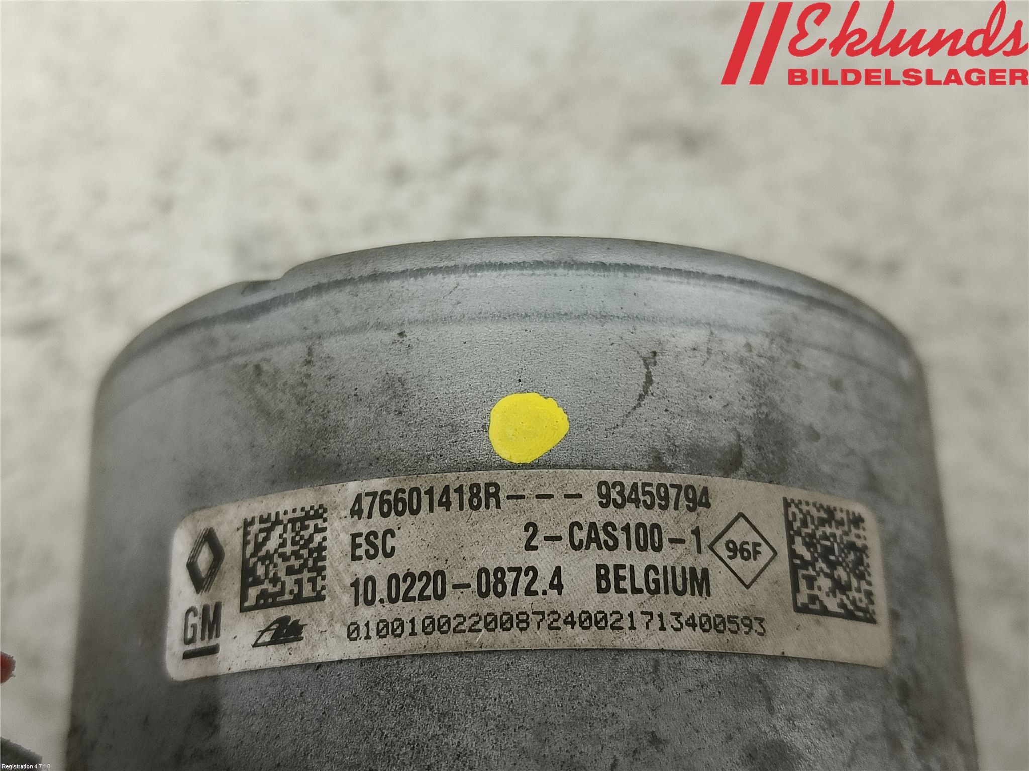 Renault TRAFIC/E-TECH 15- Abs Hydraulaggregat