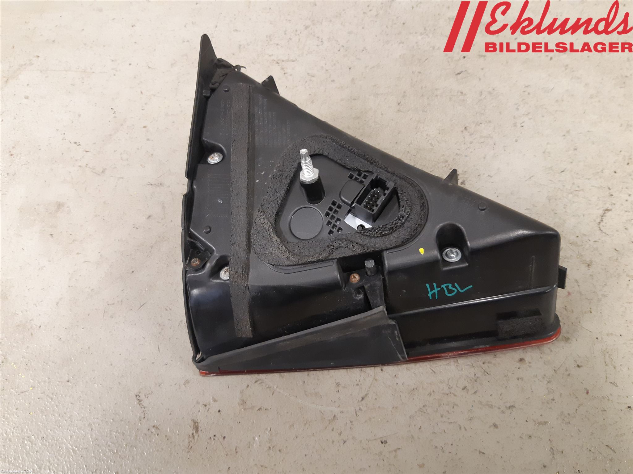 Audi A7/S7 4G 11-17 Bakljus Lucka Hö