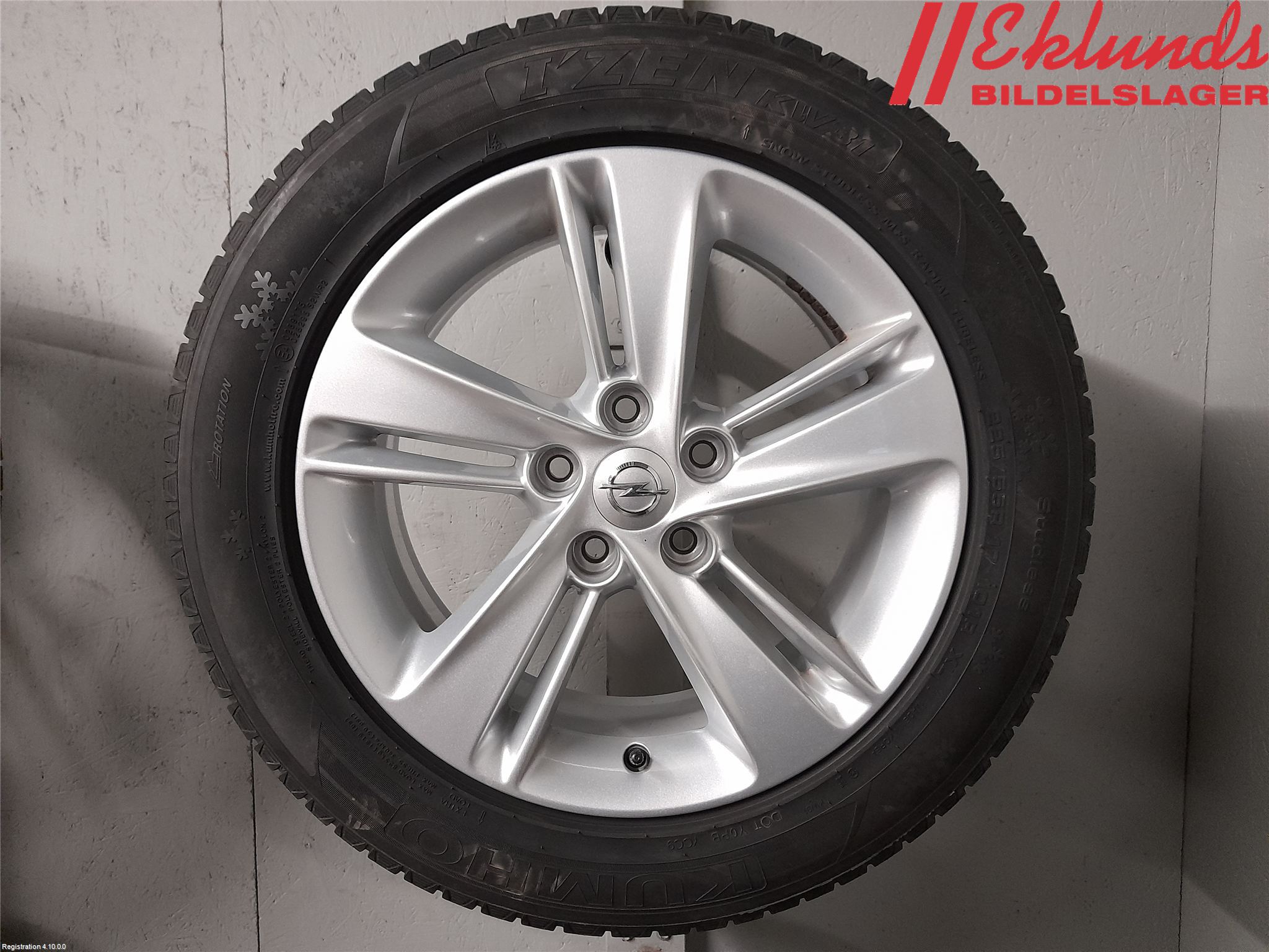 Opel INSIGNIA 17- Vinterdäck Alumfälg 4St