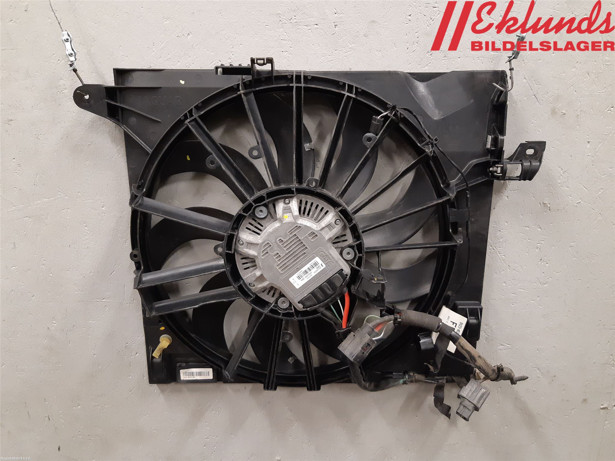 Jaguar XF 08-15 Kylfläkt El