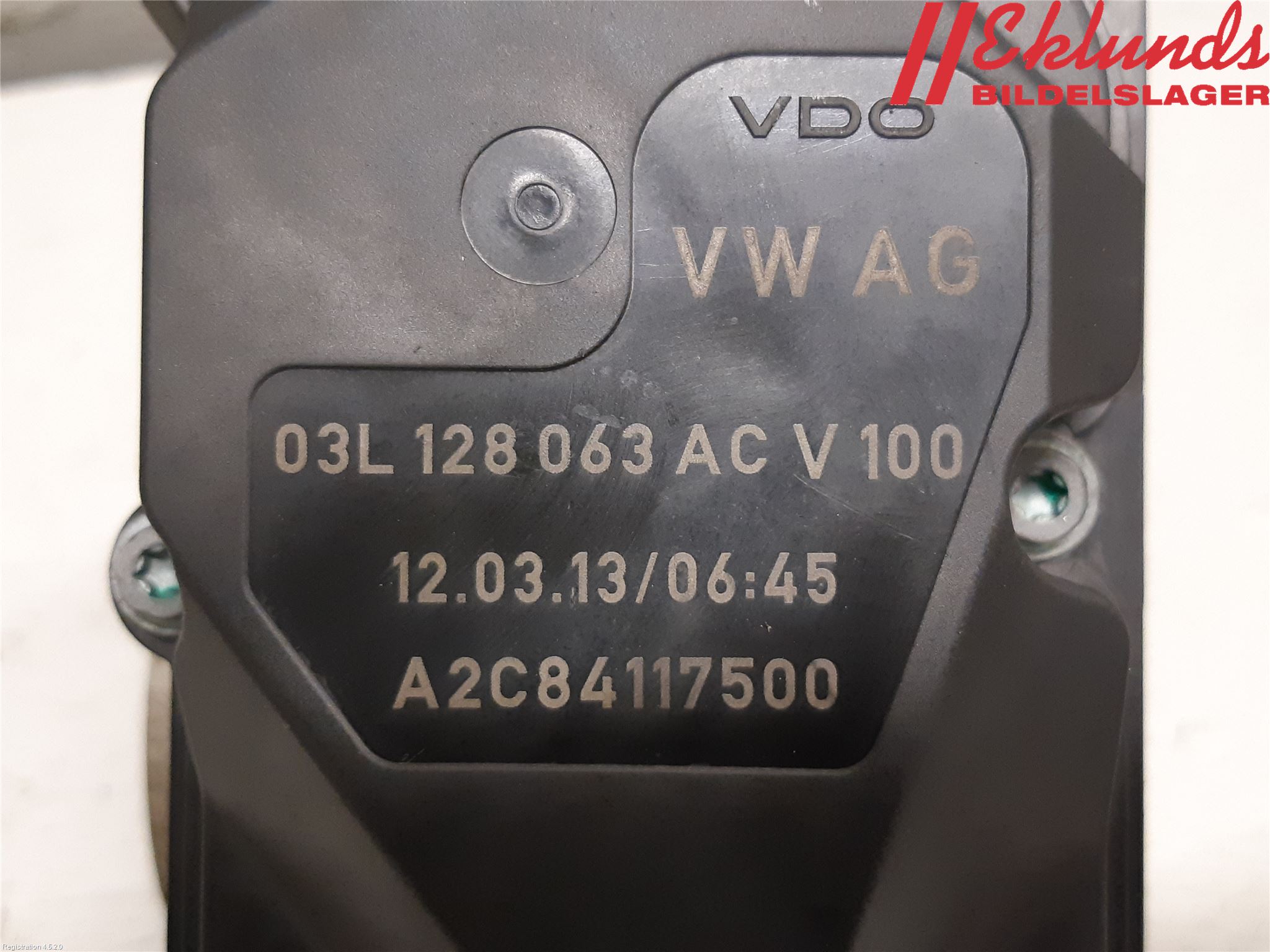 Audi A6/S6 4G 11-18 Injspjällhus