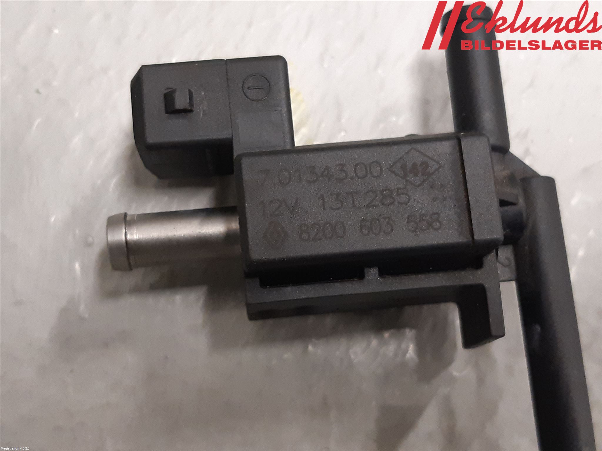 Dacia LOGAN MCV/STEPWAY Vakuumventil