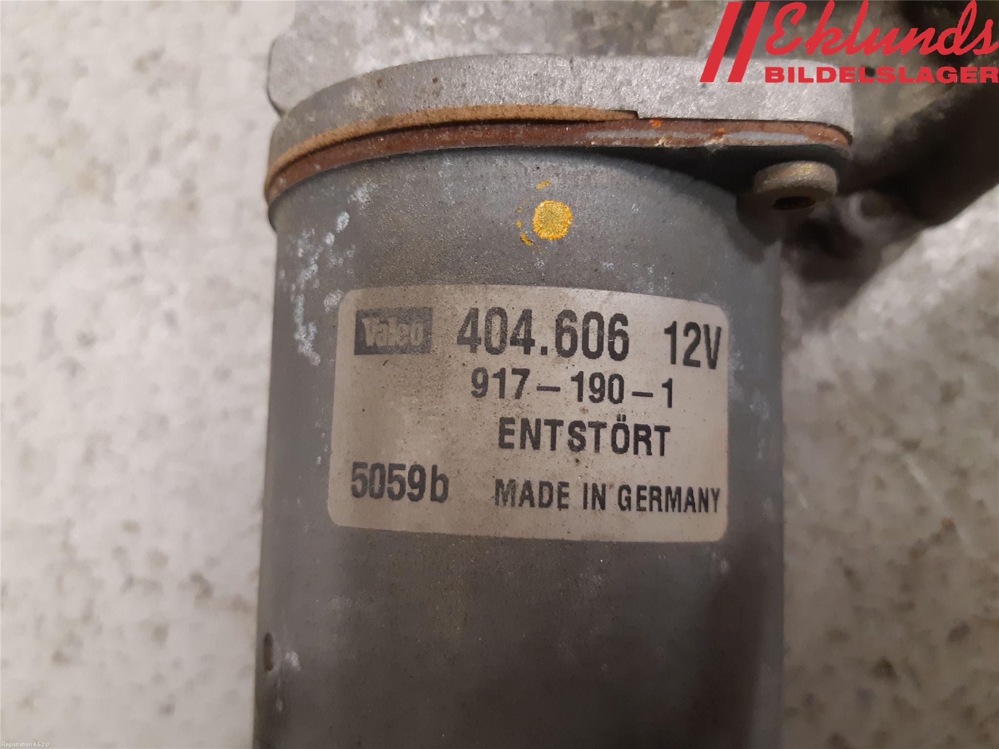 Volvo S80 99-03 Torkarmotor Vindruta