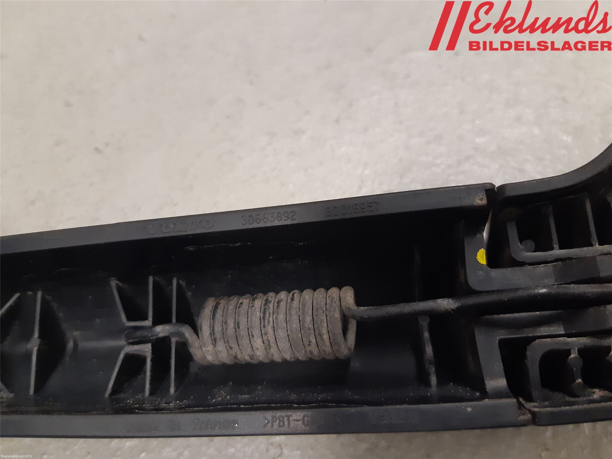 Volvo V70 08-13 Torkararm-Bakruta