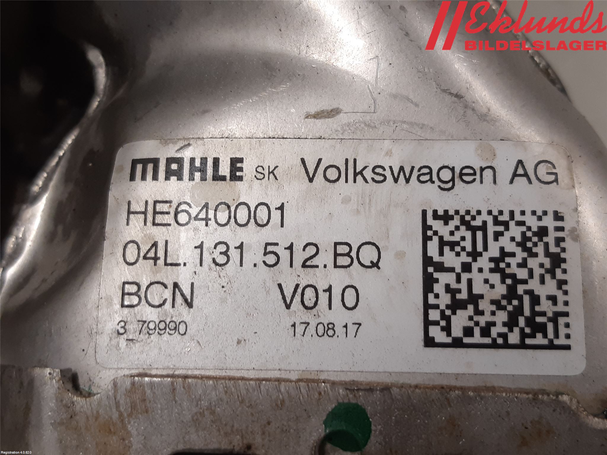 Volkswagen VW TOURAN 16- Egr Ventil