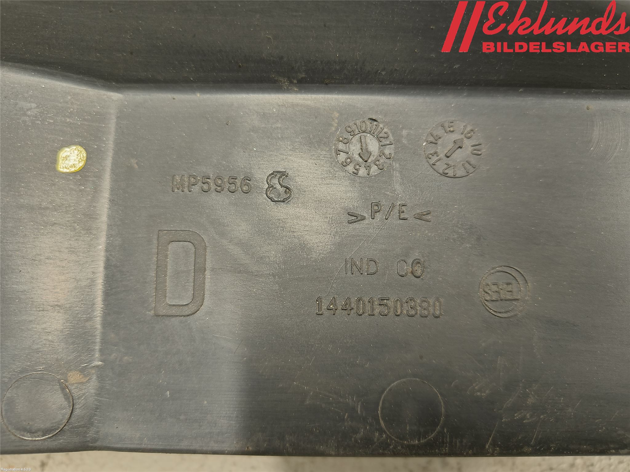 Peugeot EXPERT 15-16 Deflektor Plåt-Plast Kylning