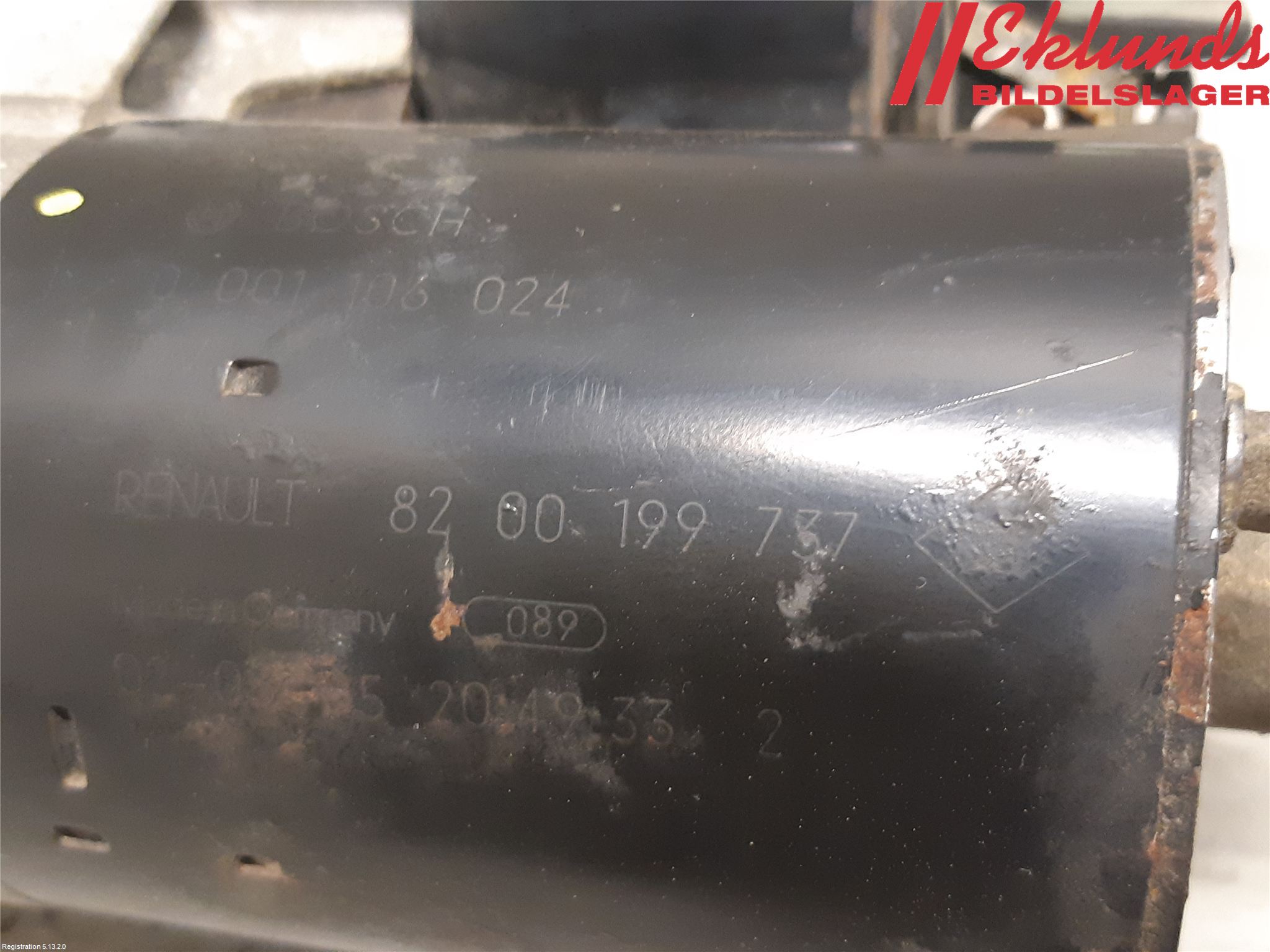 Opel VIVARO 01-14 Startmotor