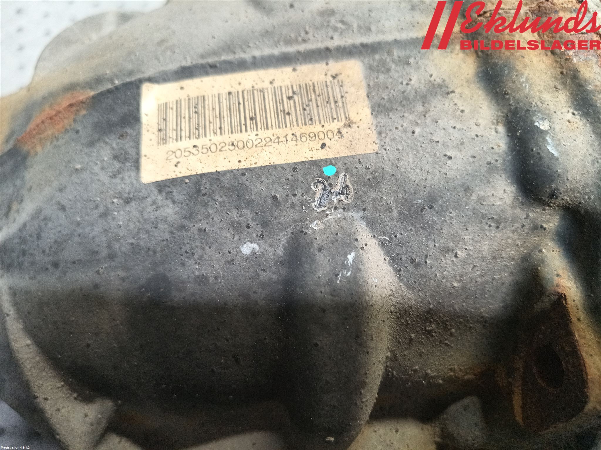 Mercedes-Benz MB C-KLASS (W205) 14-21 Bakväxel-Diff