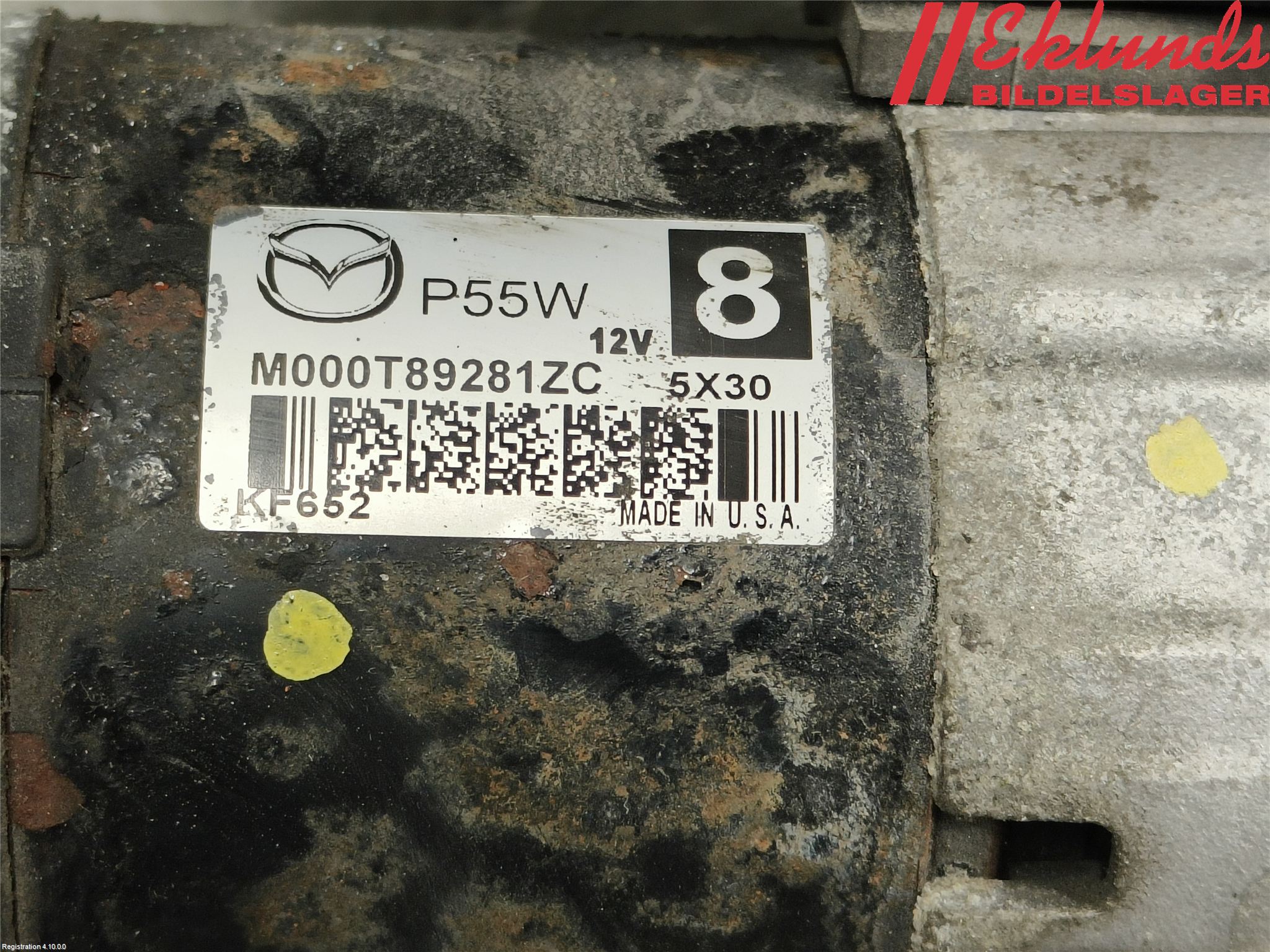 Mazda 2 (DJ) 15-22 Startmotor