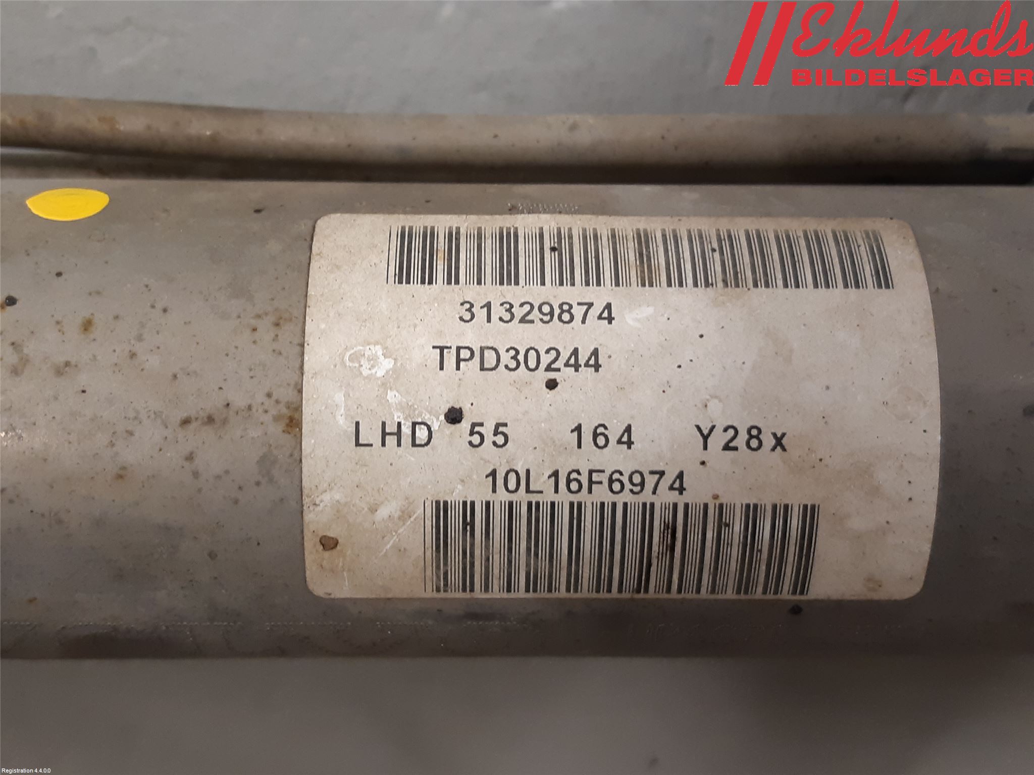 Volvo V70 08-13 Styrväxel Servo -Snäcka