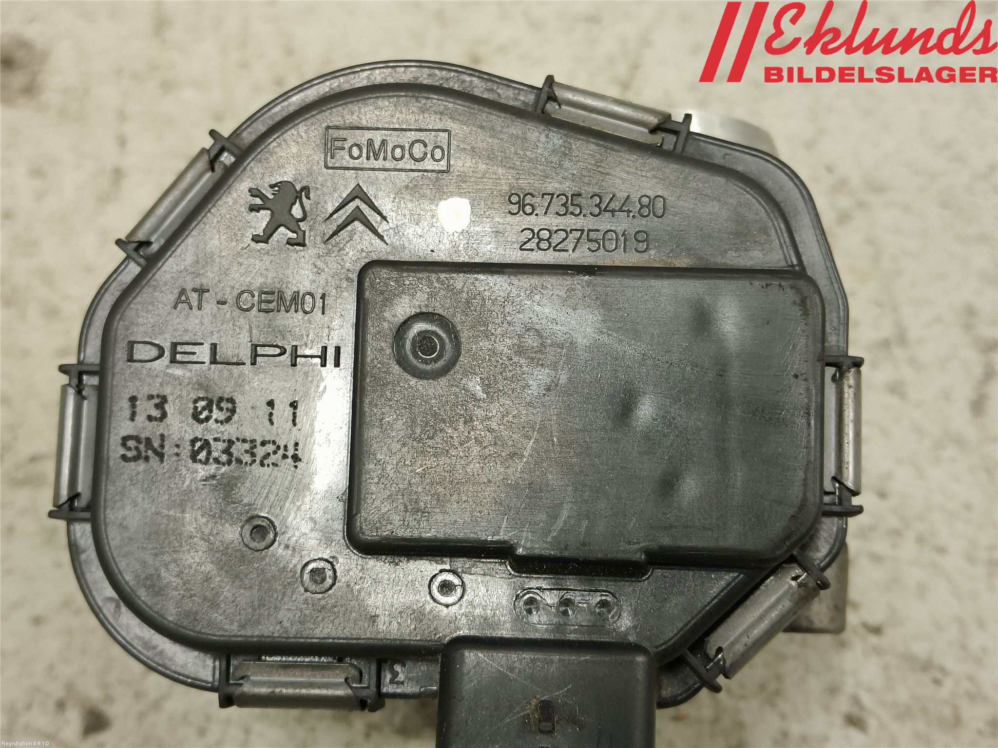 Volvo V70 08-13 Injspjällhus