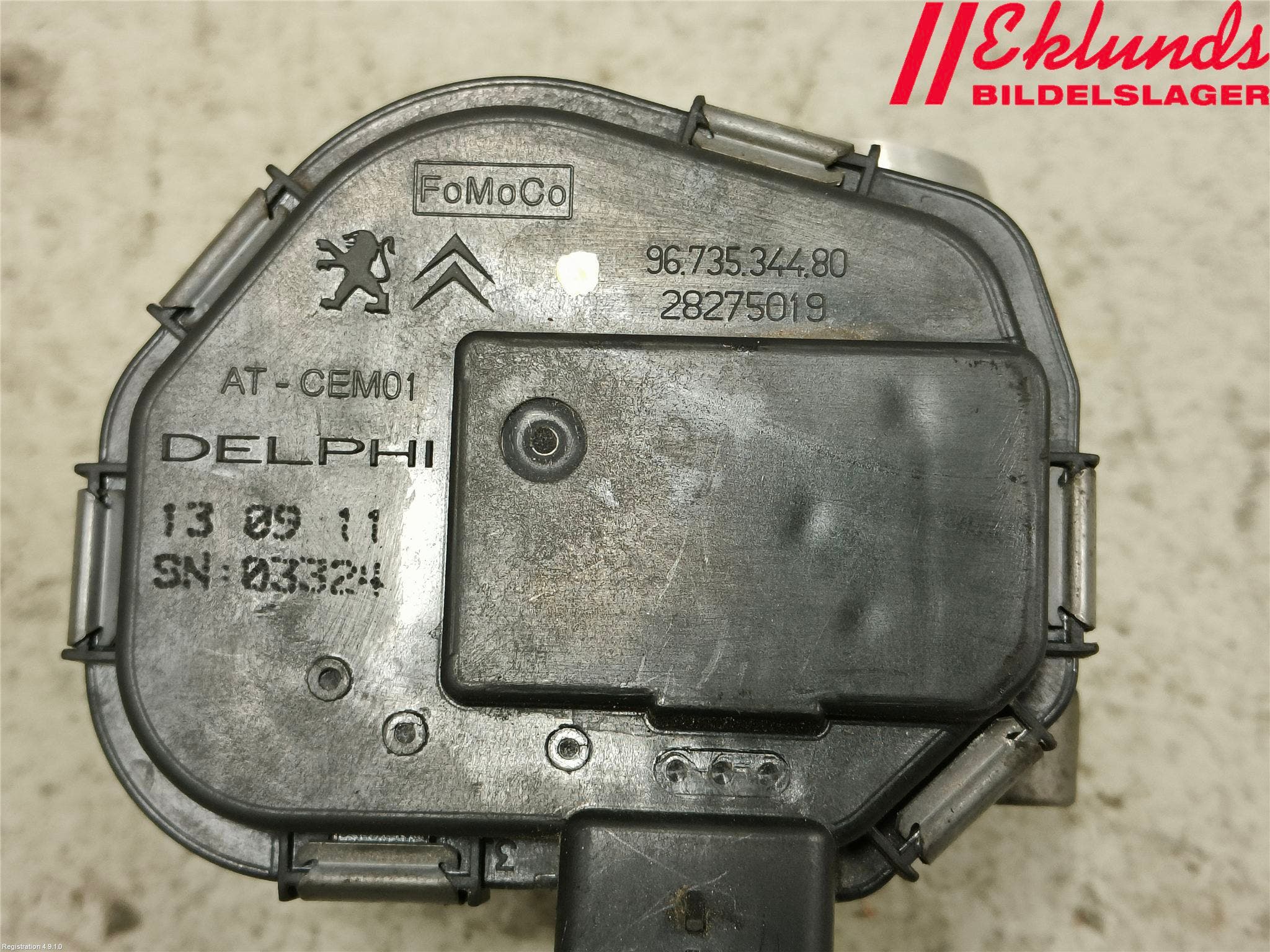 Volvo V70 08-13 Injspjällhus