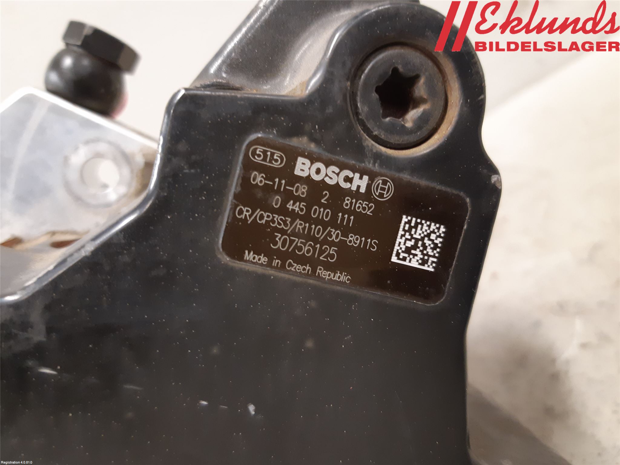 Volvo S60 05-10 Bränsle Insppump Diesel