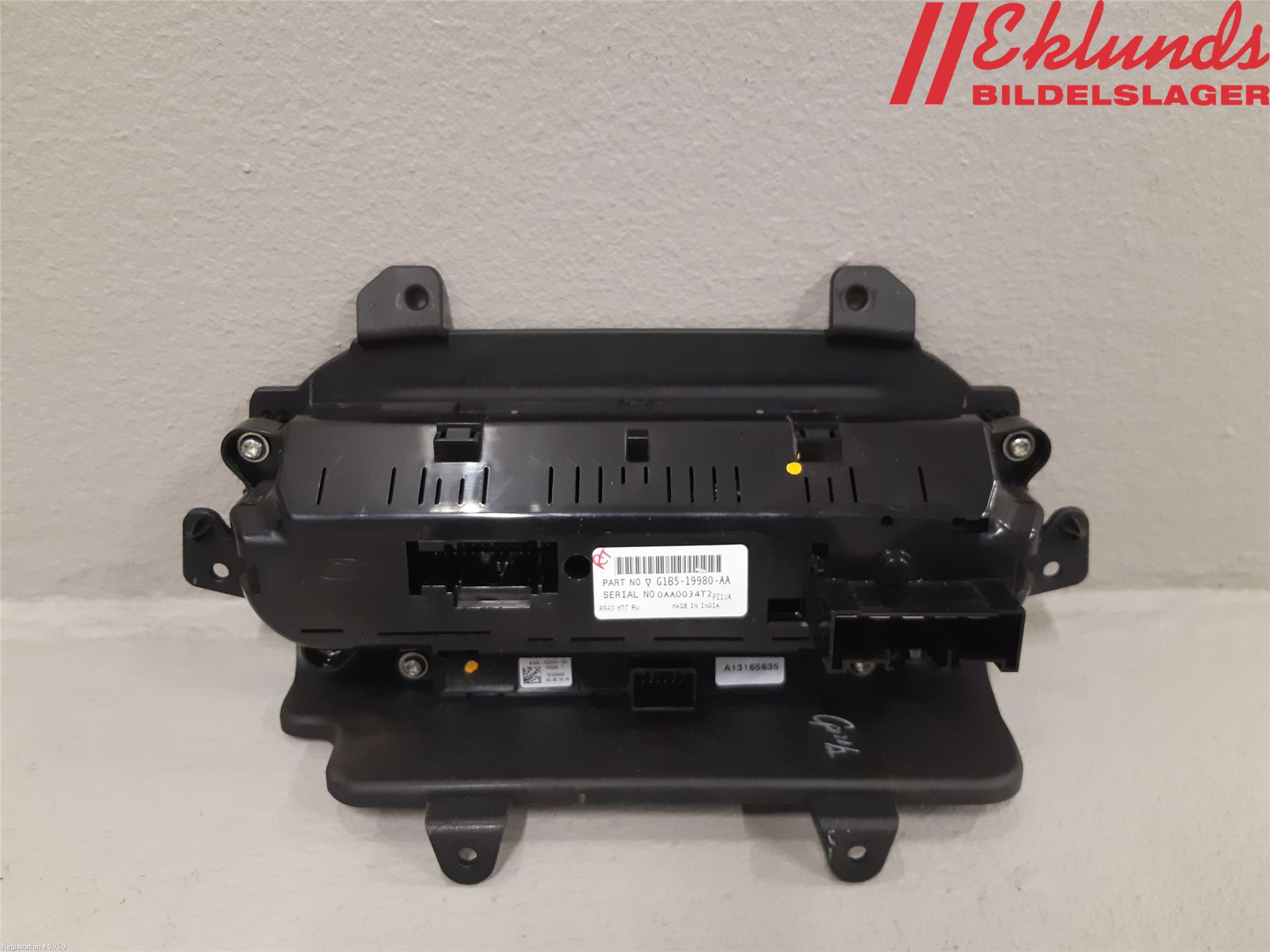 Ford KA+ 16-20 Ac Styrenhet Ac Manöveren