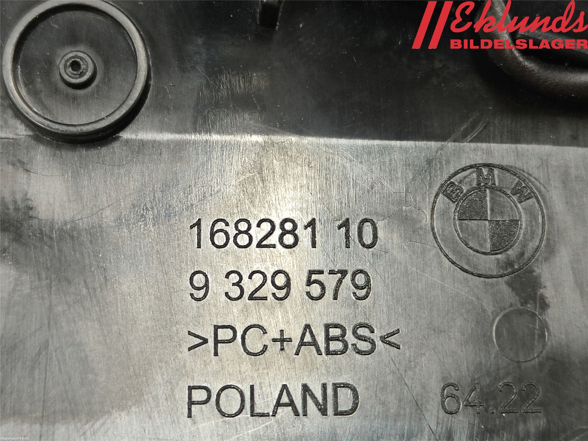 BMW 5 G30/G31/F90 17-23 Defrosterkanal-Munstycke