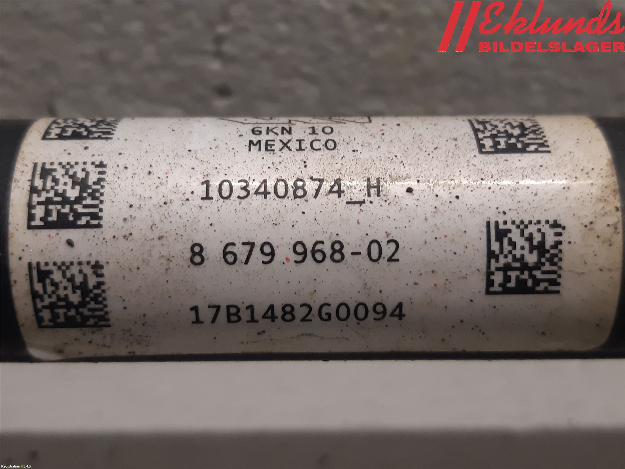 BMW X3 G01 18- Drivaxel Bak Höger