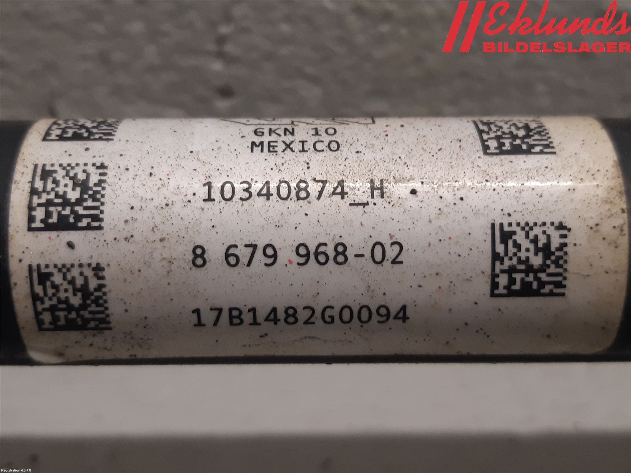 BMW X3 G01 18- Drivaxel Bak Höger