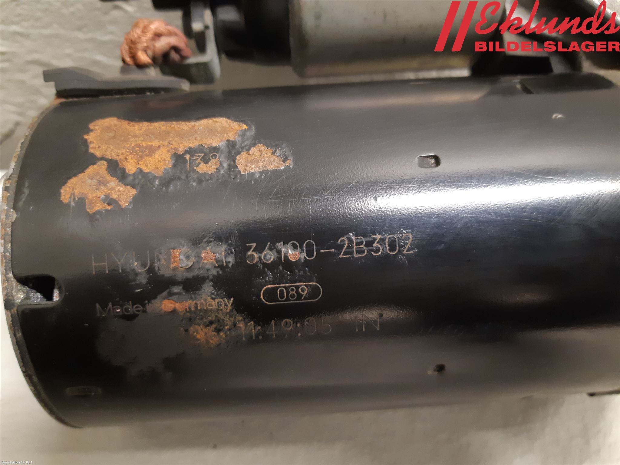 Hyundai TUCSON 05- Startmotor