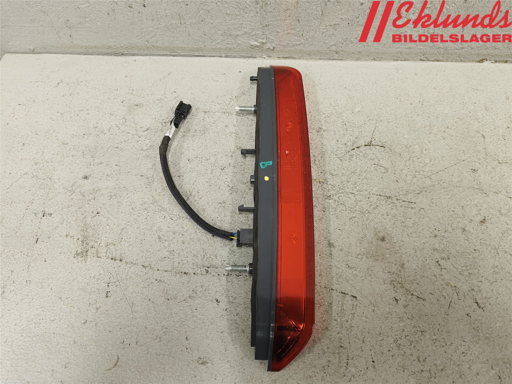 Peugeot 2008/E-2008 20- Bromsljus Bakruta