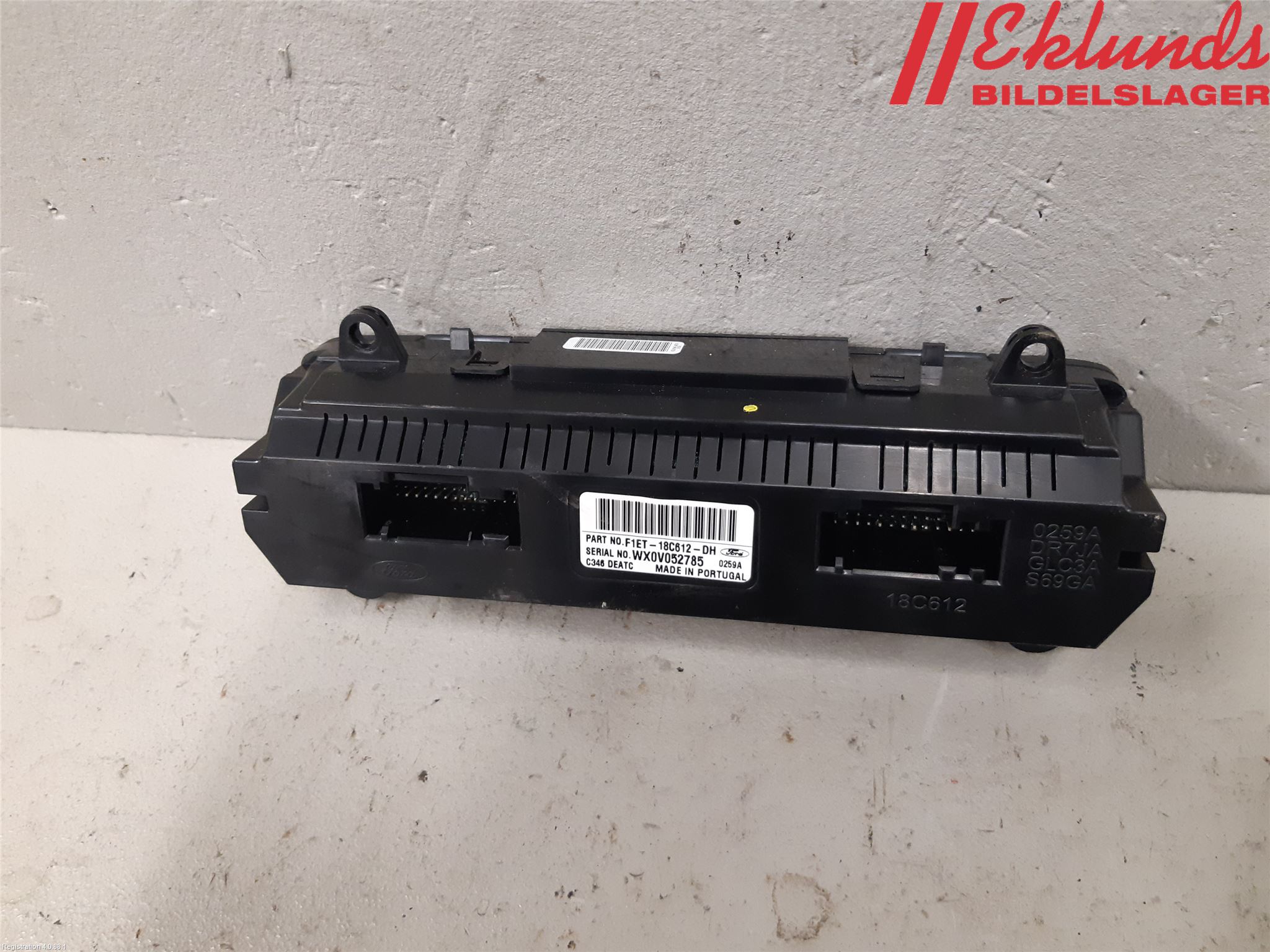 Ford FOCUS 15-18 Ac Styrenhet Ac Manöveren