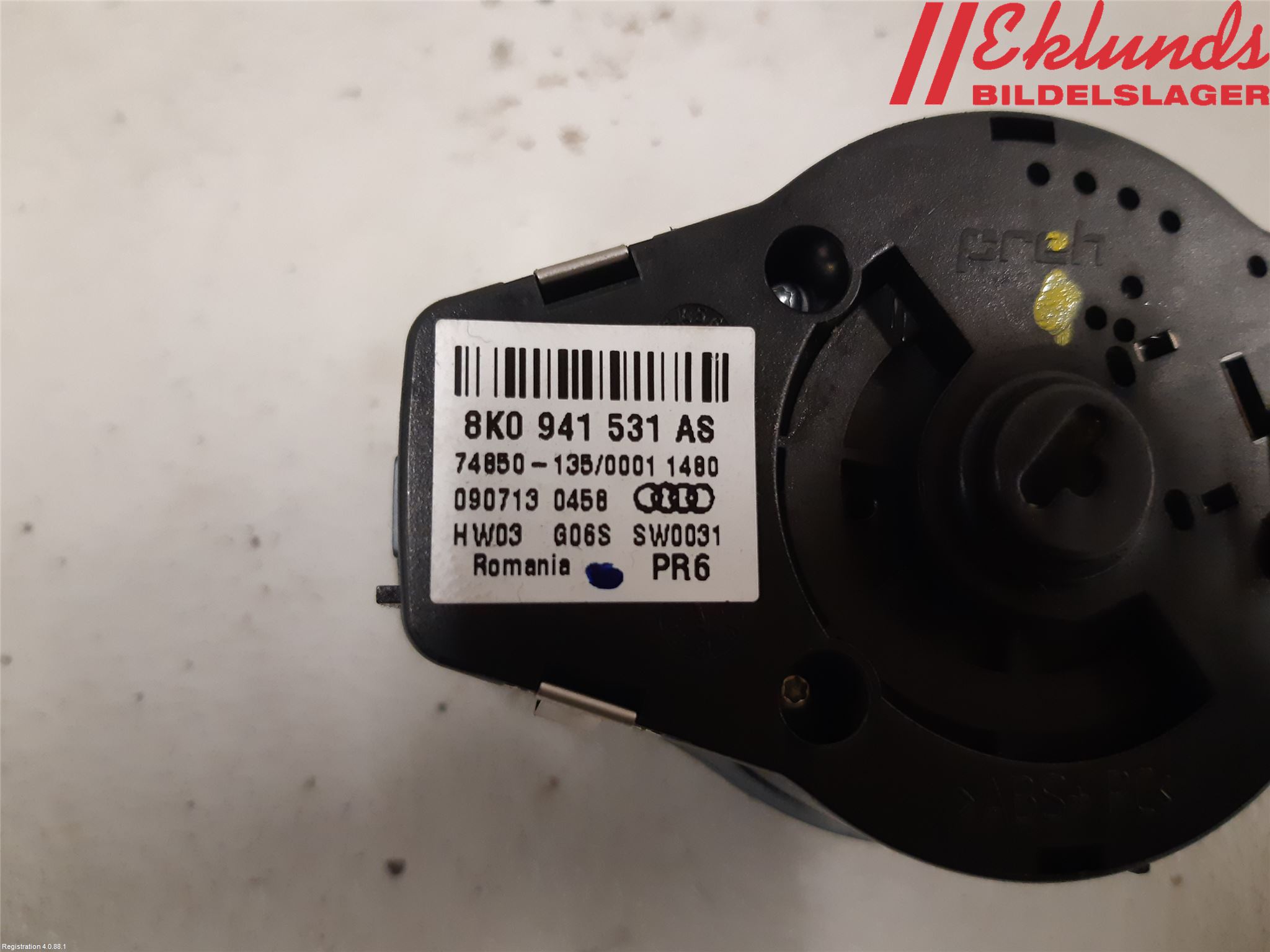 Audi A4 12-15 Strömställare Ljus