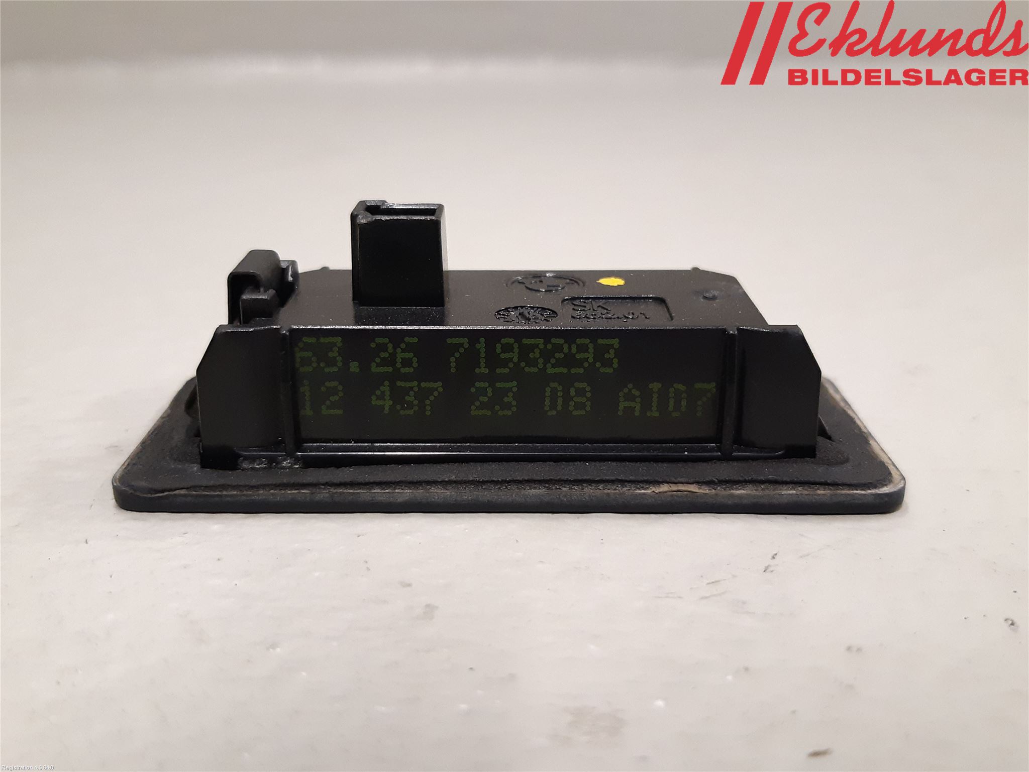 BMW 5 F10/F11/F18 09-17 Skylt Belysning