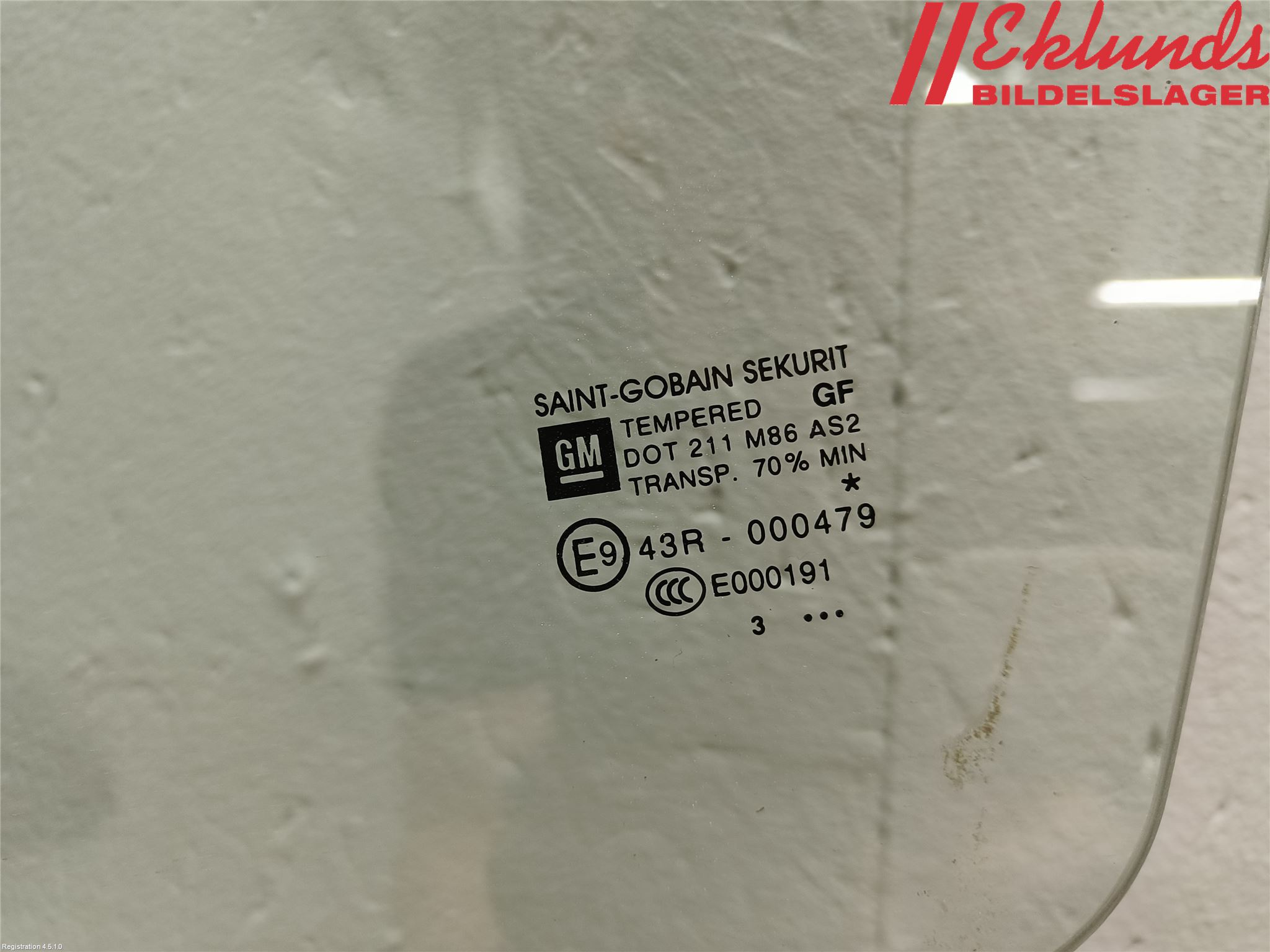 Opel CORSA D 07-14 Dörruta Fram Vänster