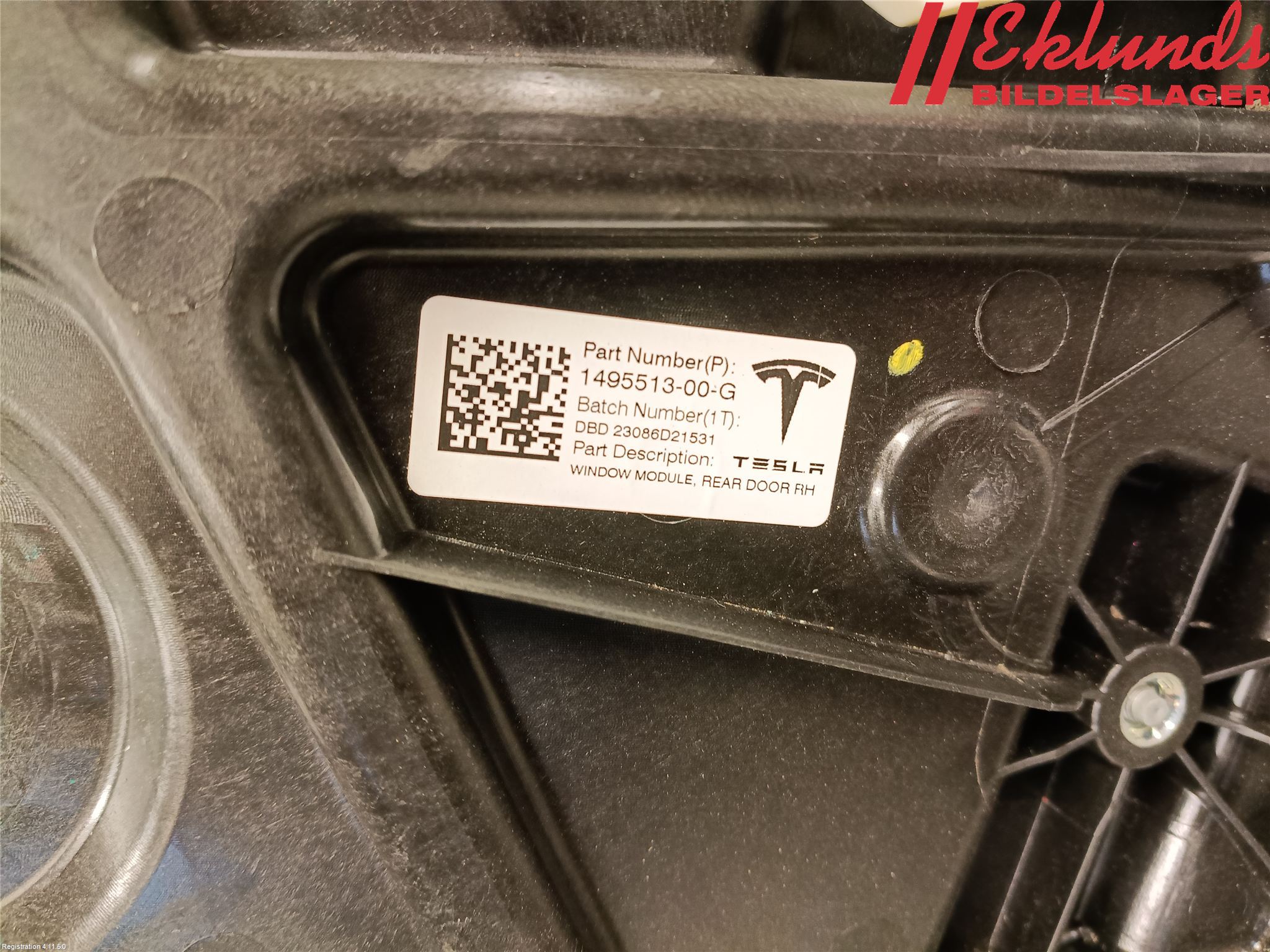 Tesla MODEL Y 21- Fönsterhiss El Kompl