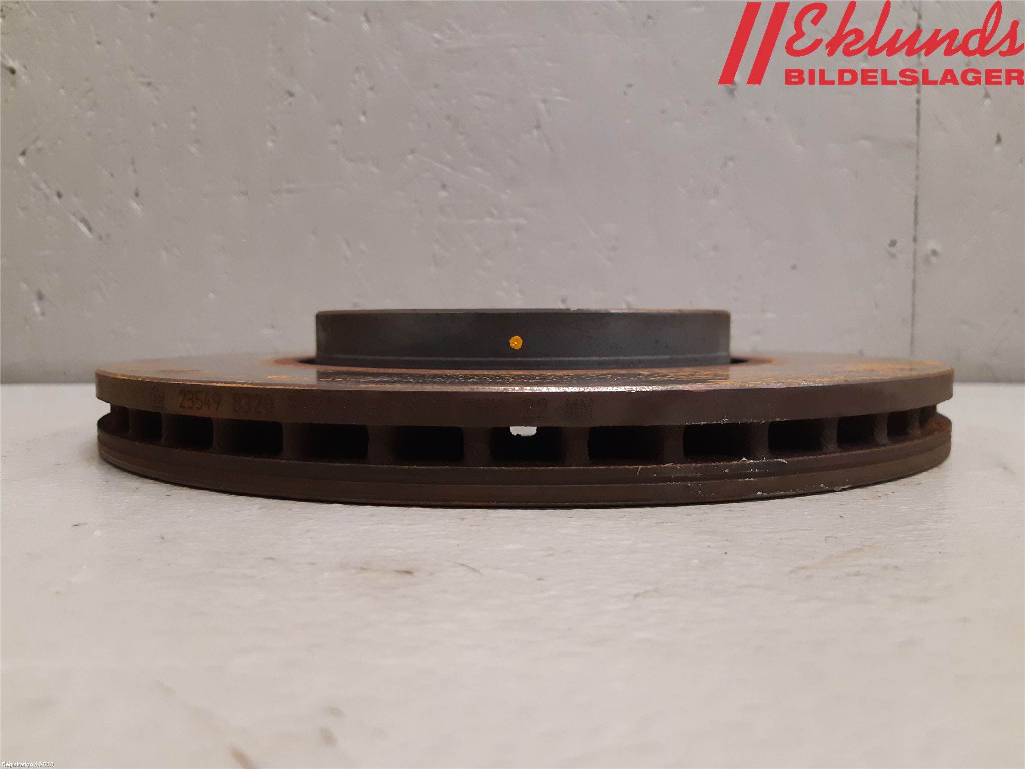 Saab 9-3 VER2/VER3 08-15 Bromsskiva Fram