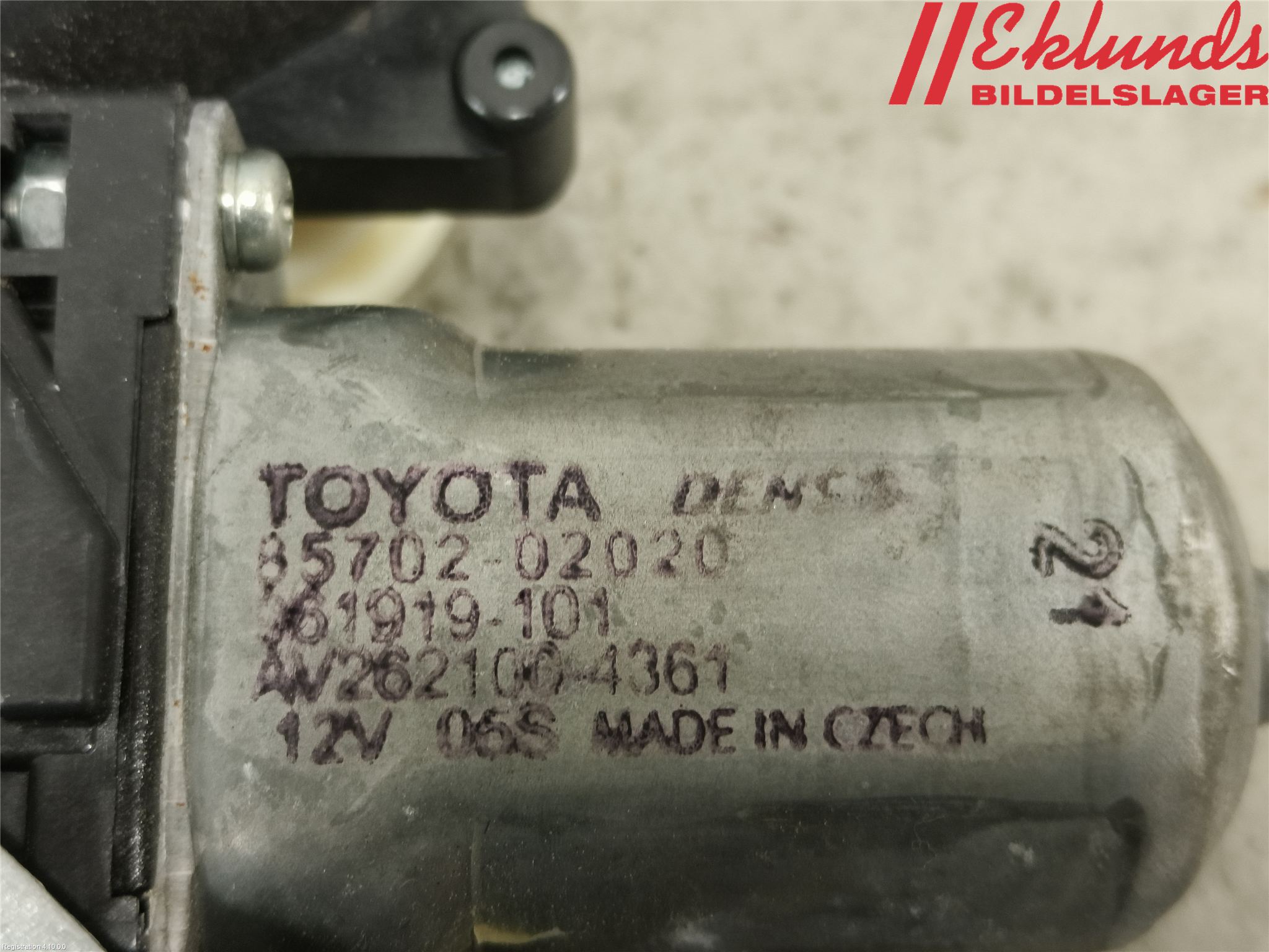 Toyota AURIS 13-19 Fönsterhiss El Kompl