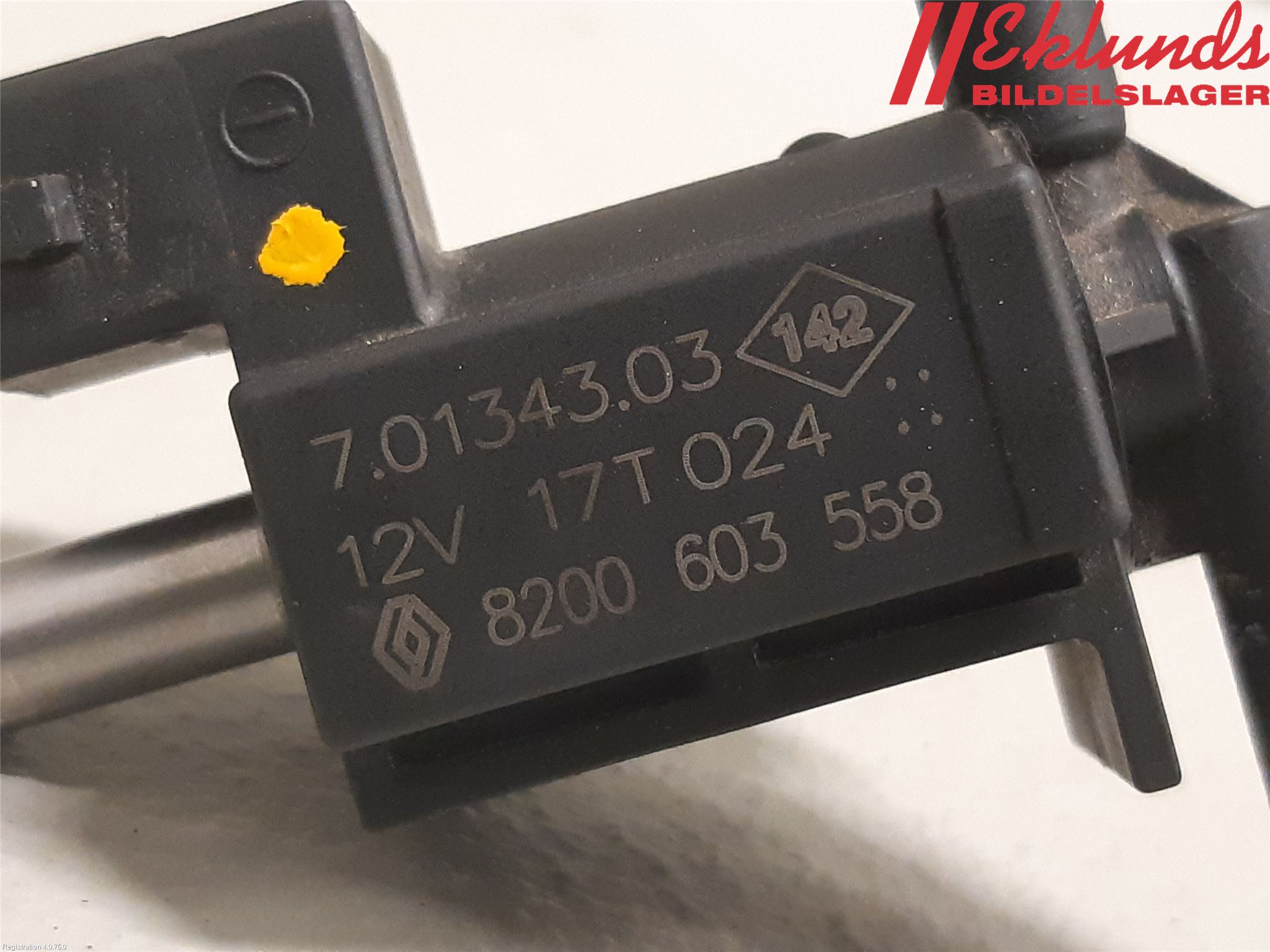 Dacia LOGAN MCV/STEPWAY Vakuumventil