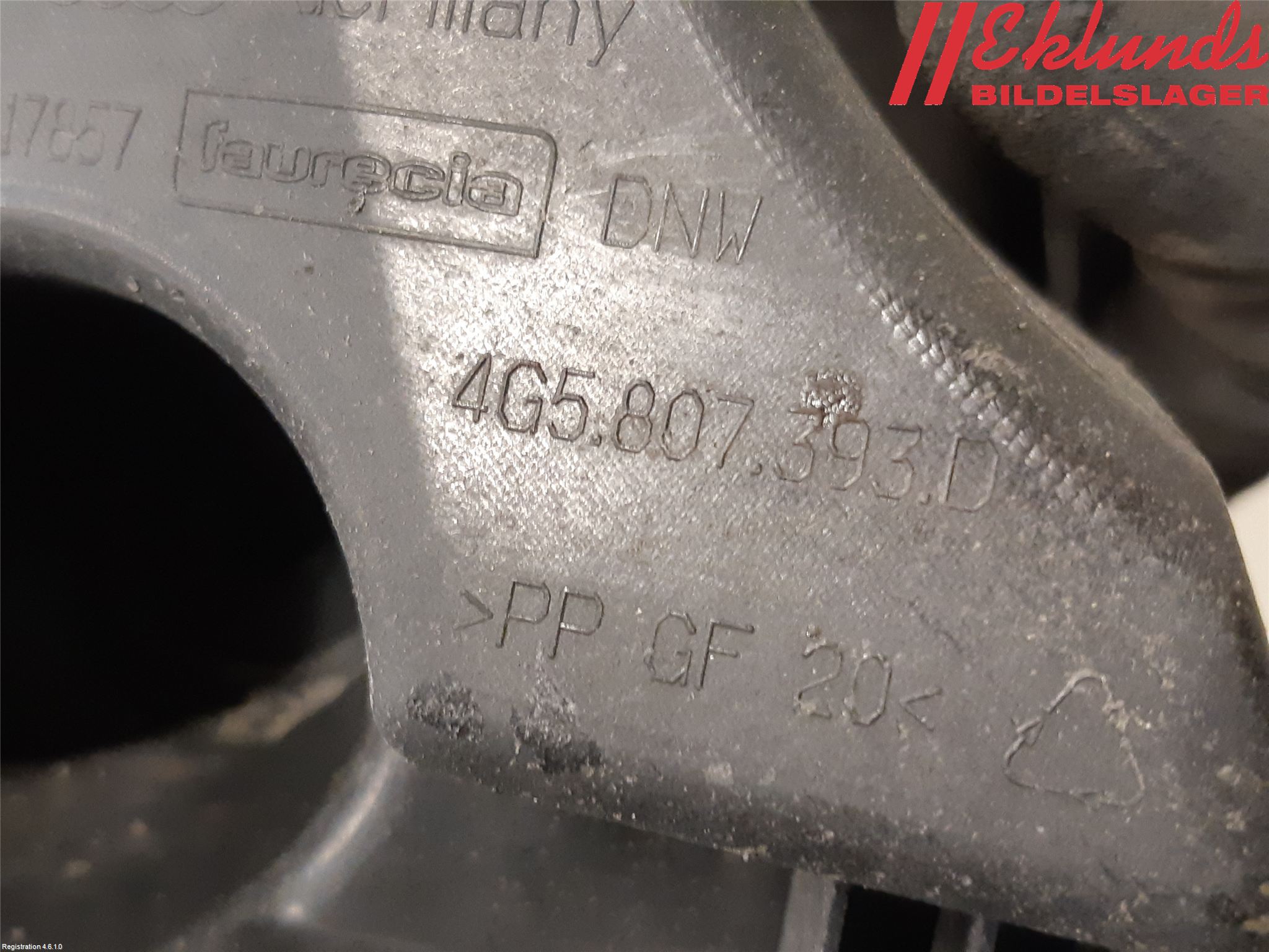 Audi A6/S6 4G 11-18 Stötfångarfäste Bak Vä