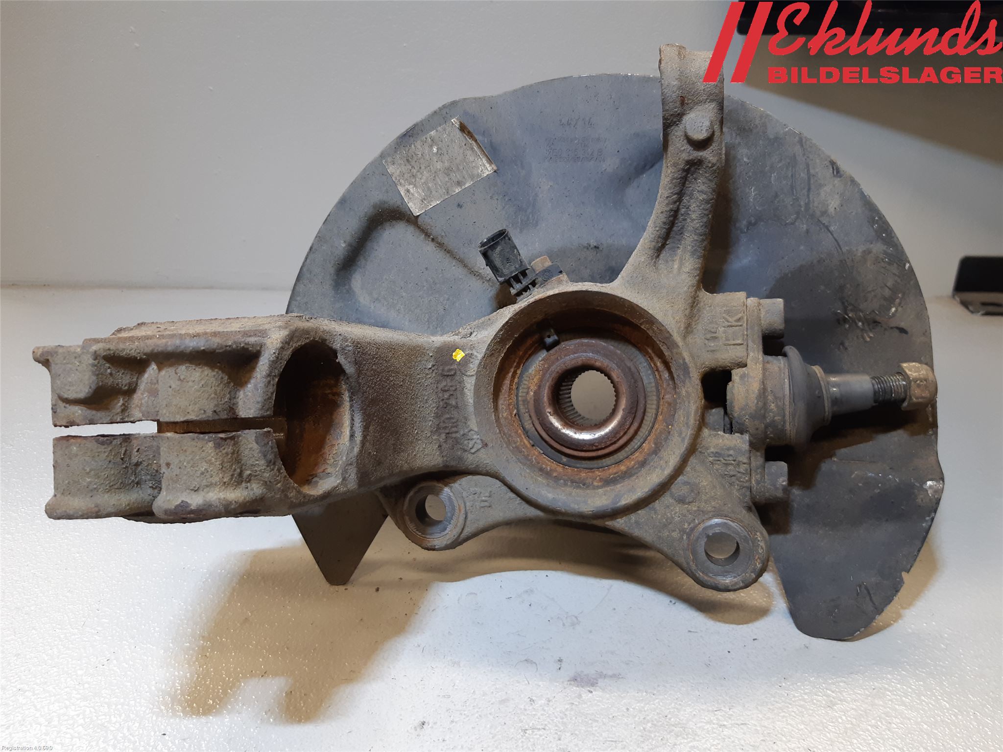 Volkswagen VW TRANSP/CARAVELLE (T5) 04-15 Styrspindel Lagerhus Hö
