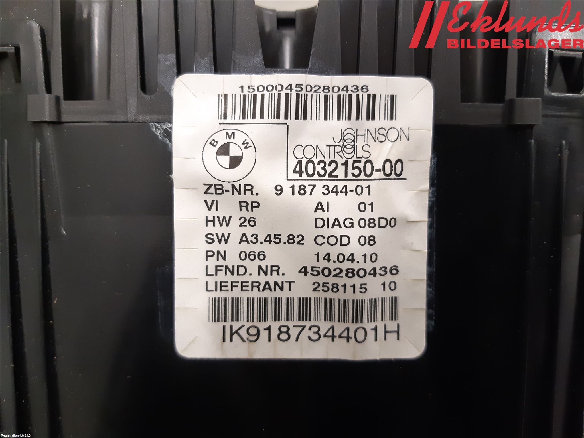 BMW X1 E84 10-15 Instrument Komb