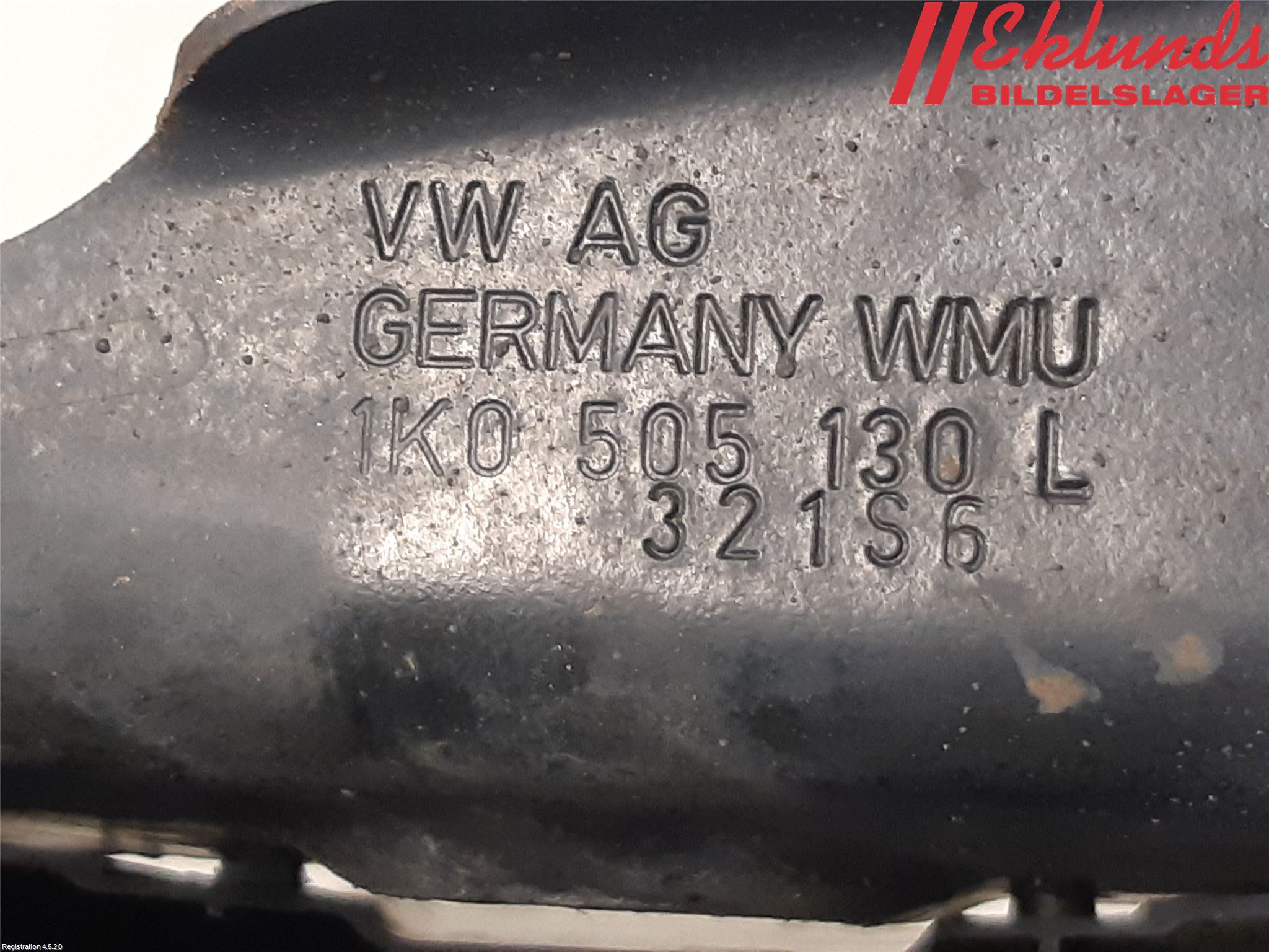 Volkswagen VW GOLF / E-GOLF VII 13-20 Bärarm Bak Höger