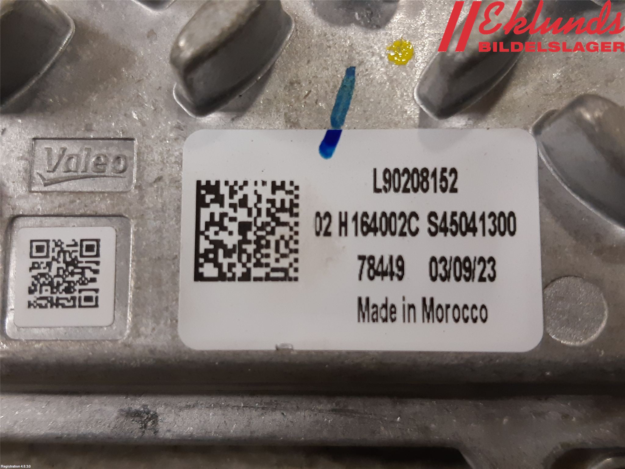 Peugeot 3008 17-24 Styrenhet Strålkastare