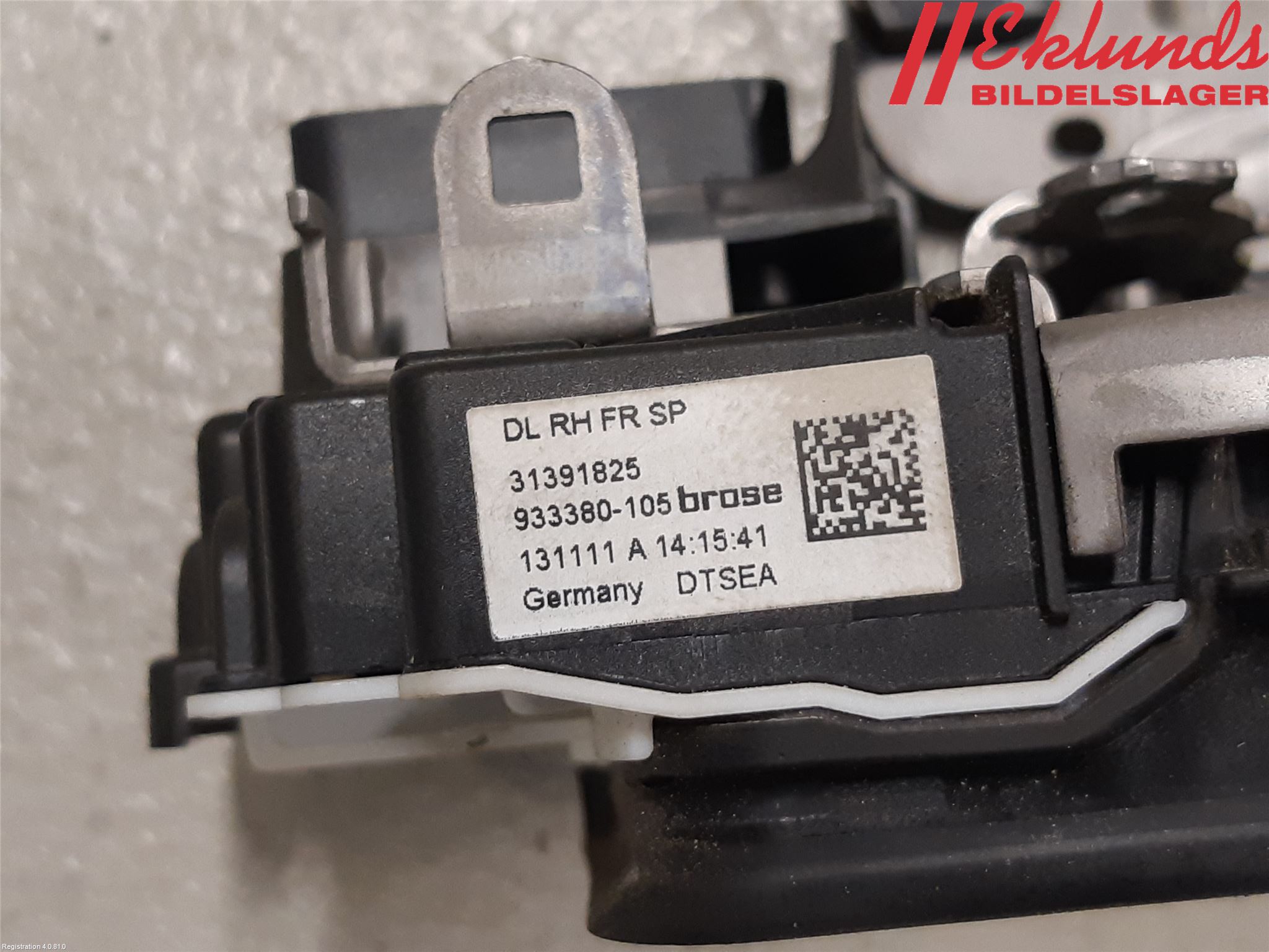 Volvo V40 12-19 Låskista-Dörrlås