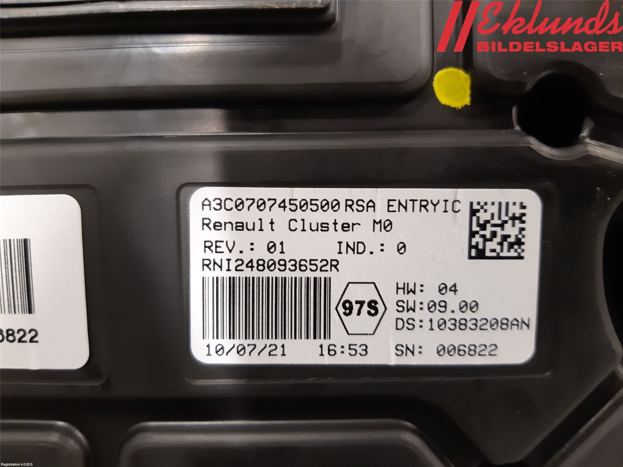 Renault MASTER III 20-24 Instrument Komb