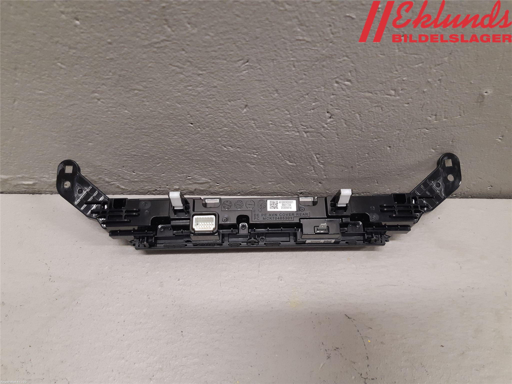 Kia NIRO (DE) 17-22 Cd Radio - Multimediapanel