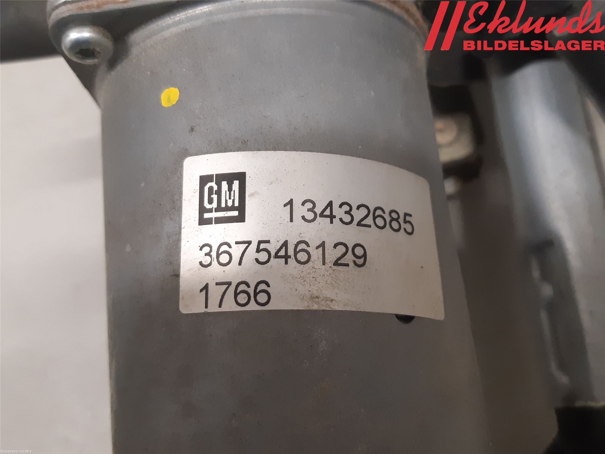 Opel CORSA E 15-19 Torkarmotor Vindruta