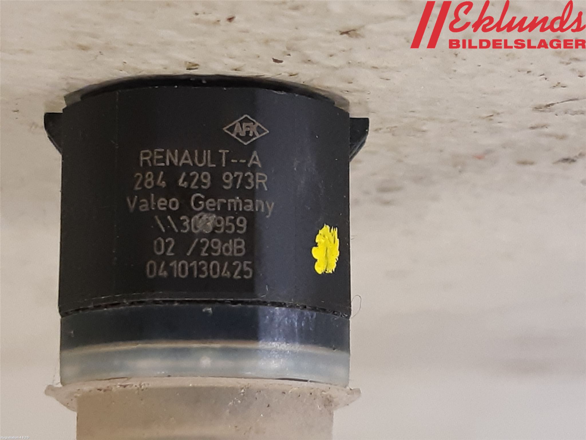 Renault SCÉNIC III / GRAND SCÉNIC 09-16 Parkeringshjälp Backsensor