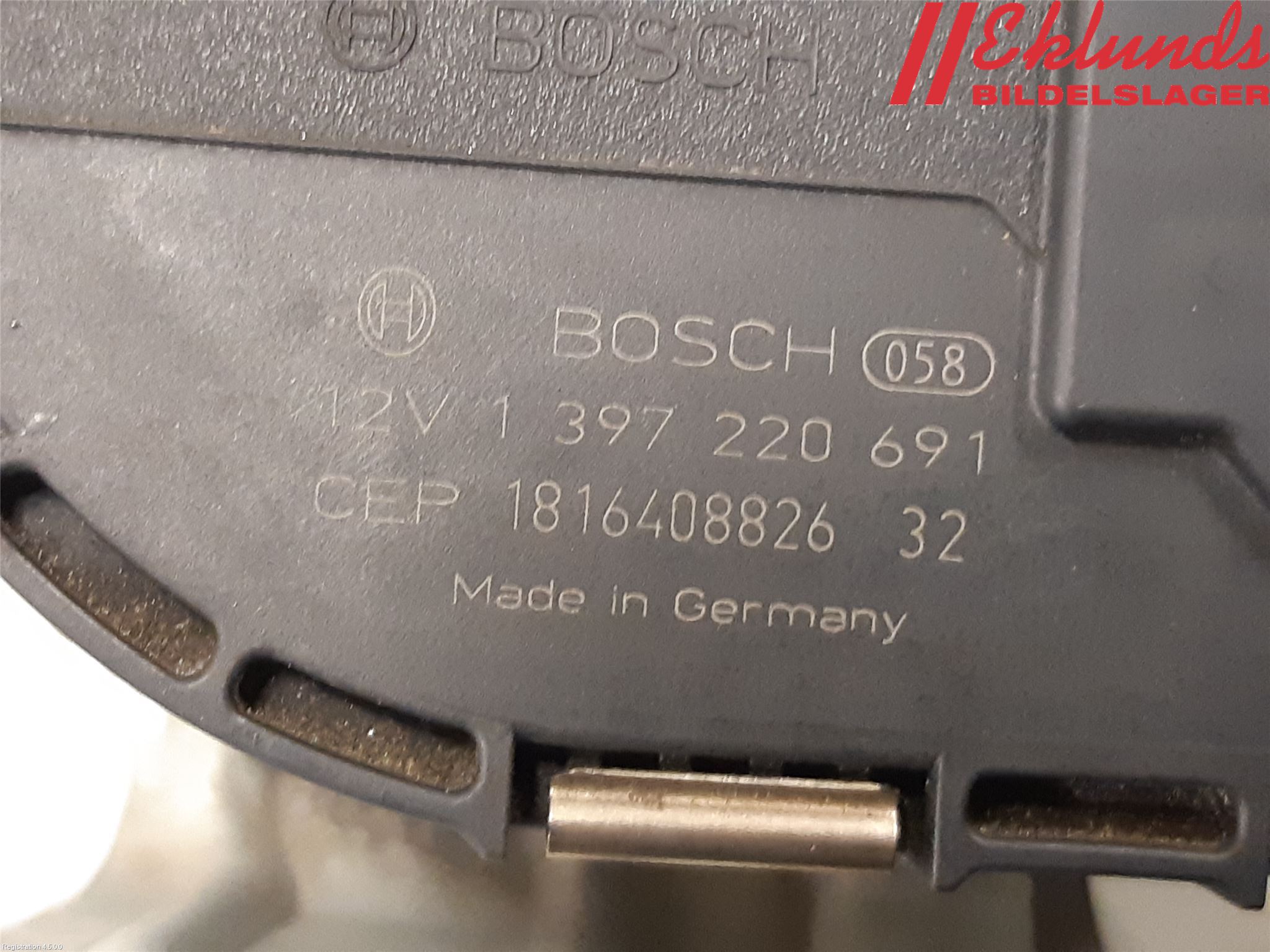 Volkswagen VW PASSAT 15-19 Torkarmotor Vindruta