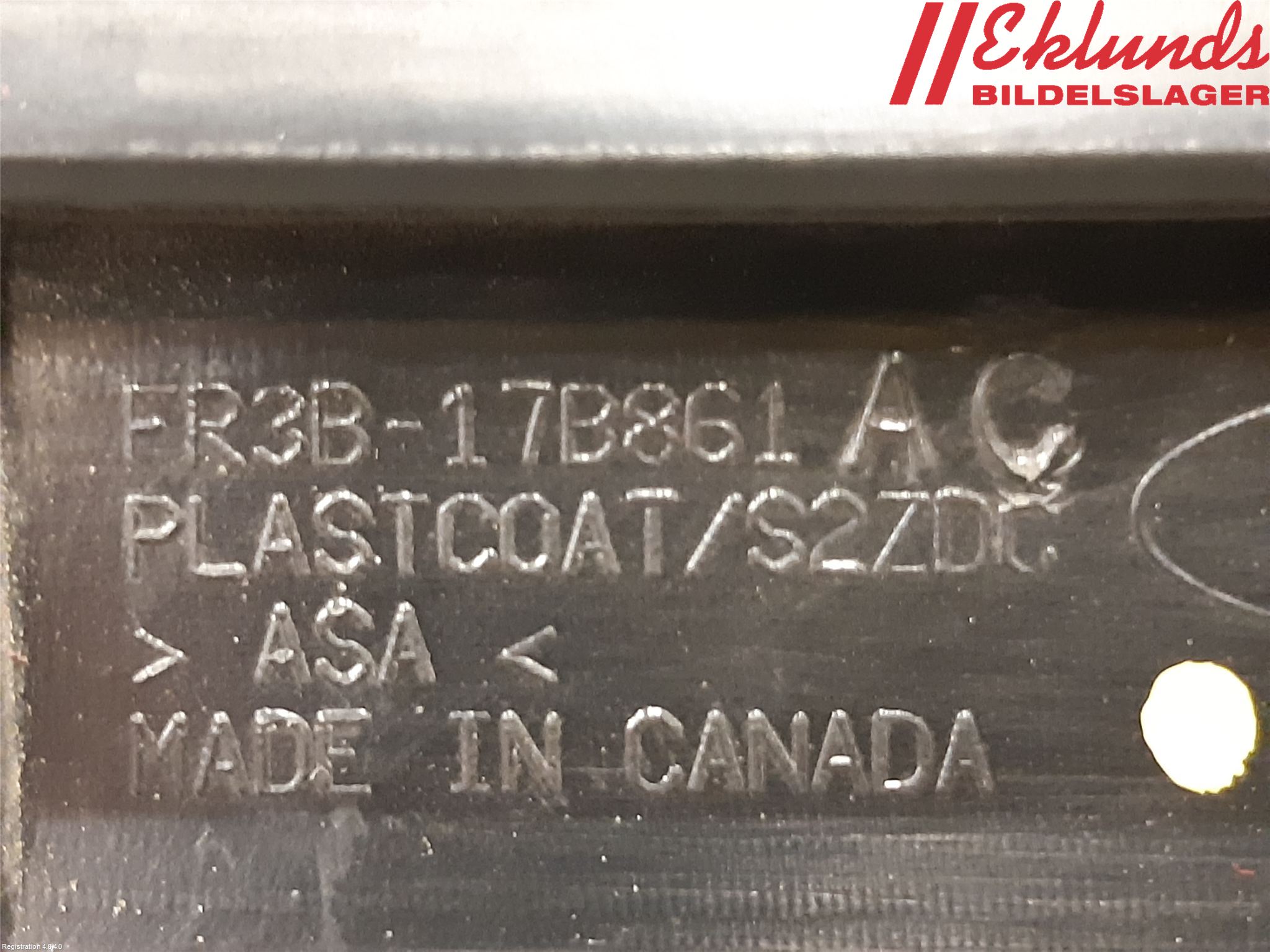 Ford MUSTANG VI 15-22 Stötfångarfäste Bak Vä