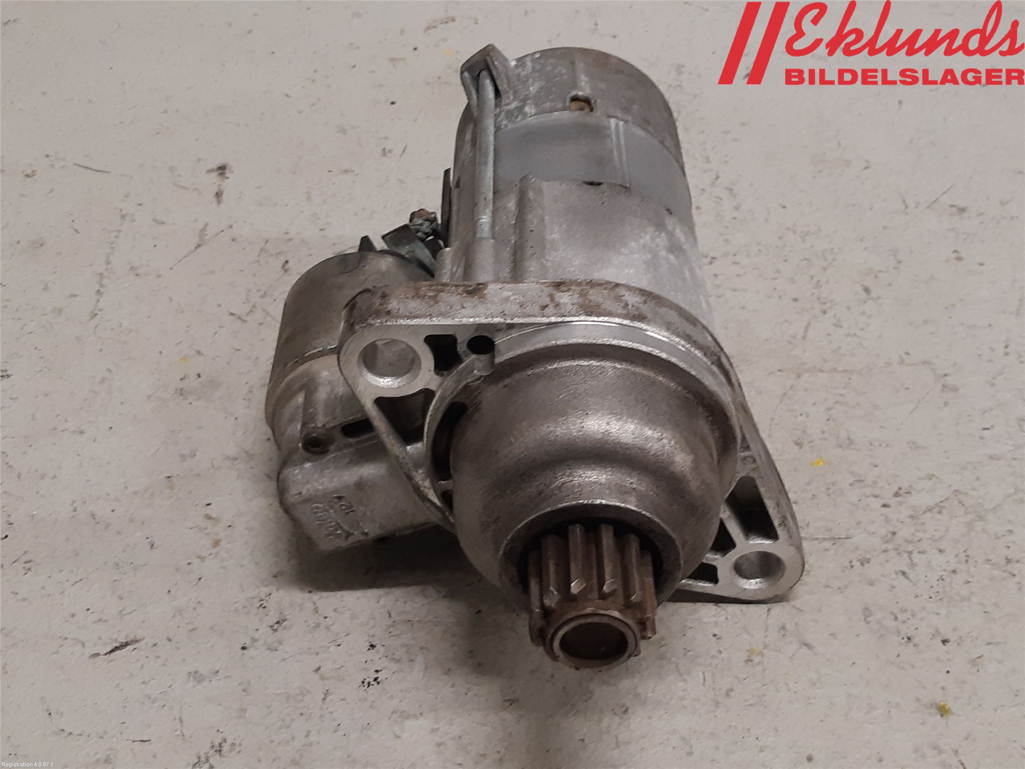 Volkswagen VW CADDY 11-15 Startmotor Diesel