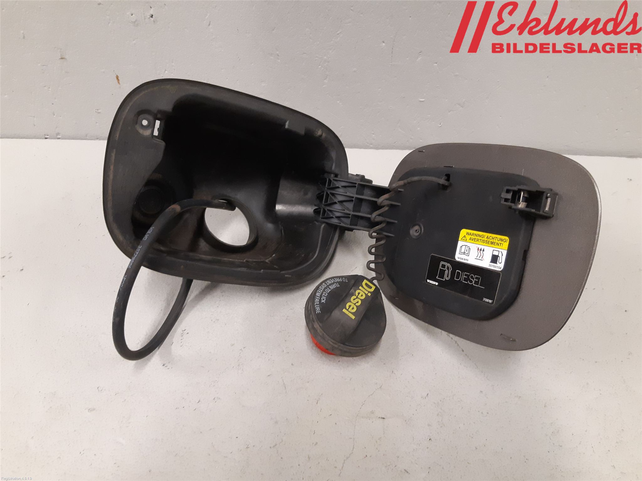 Volvo V70 08-13 Tanklucka