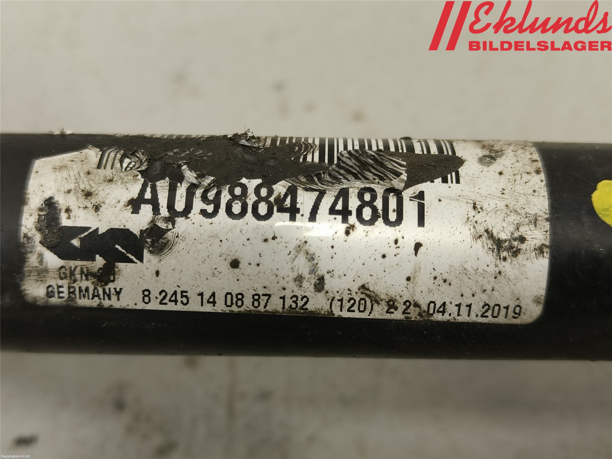 BMW 5 G30/G31/F90 17-23 Drivaxel Fram Höger