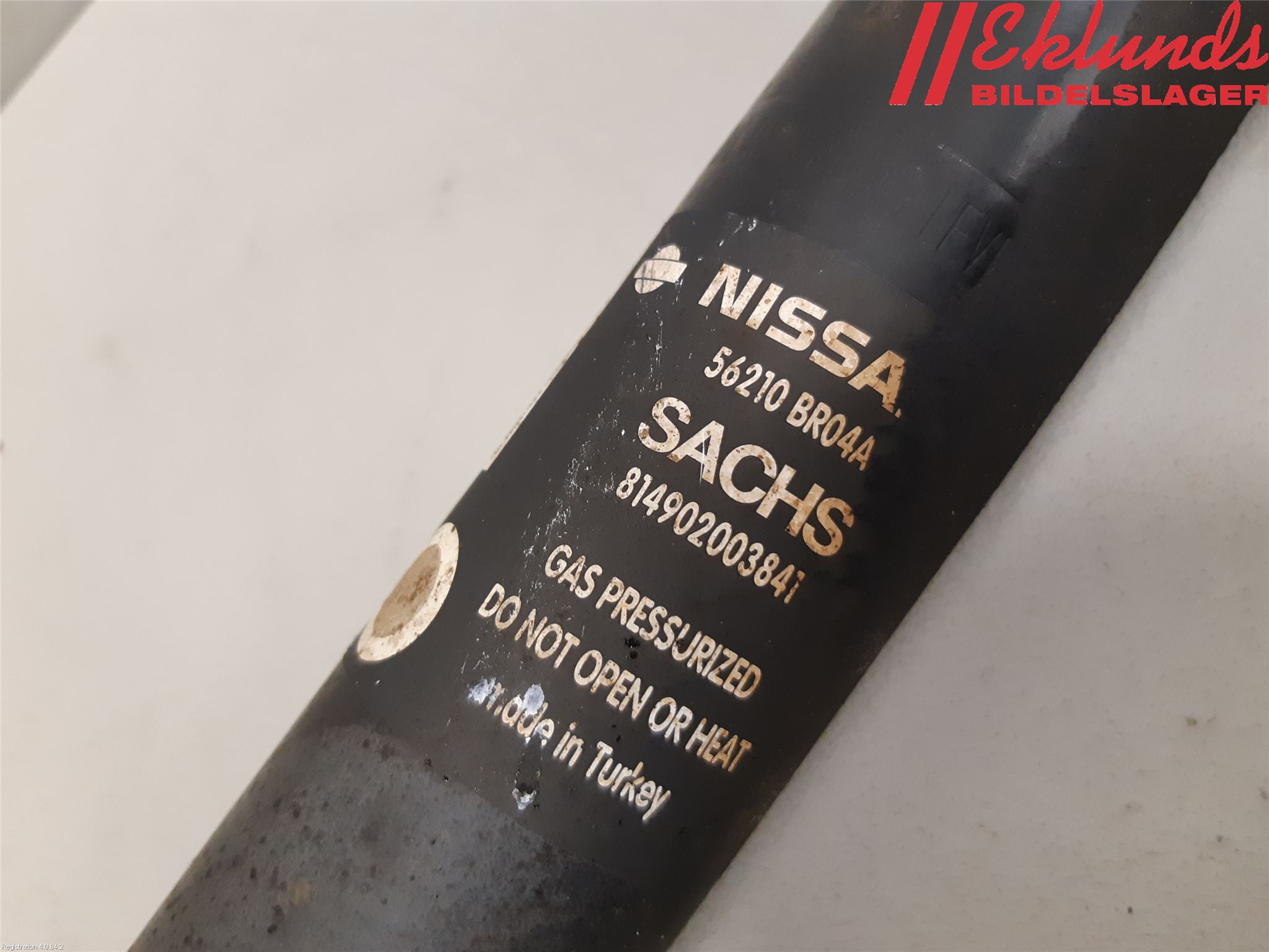 Nissan QASHQAI 10-14 Stötdämpare Bak