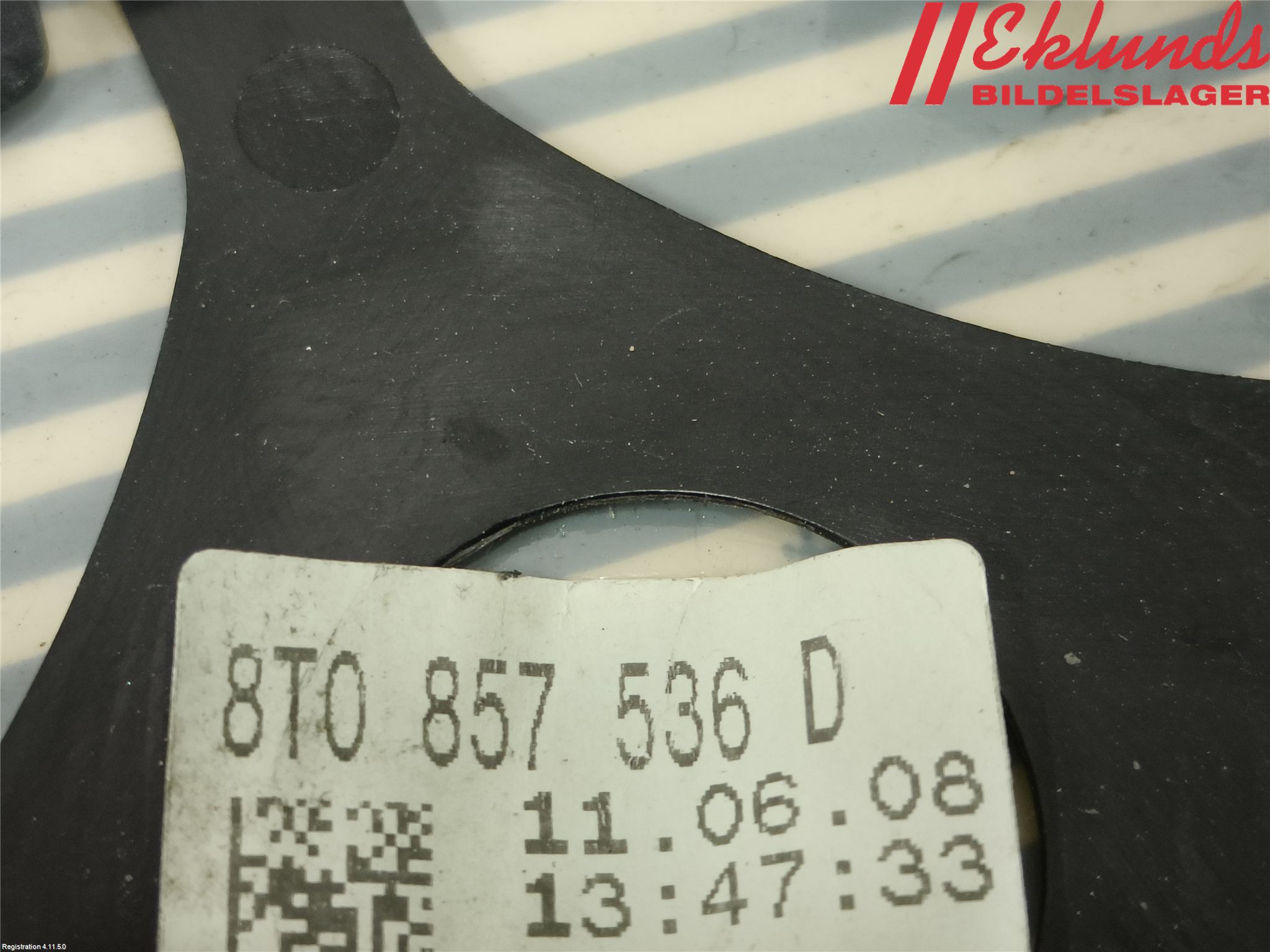 Audi A5 07-16 Spegelglas Hö